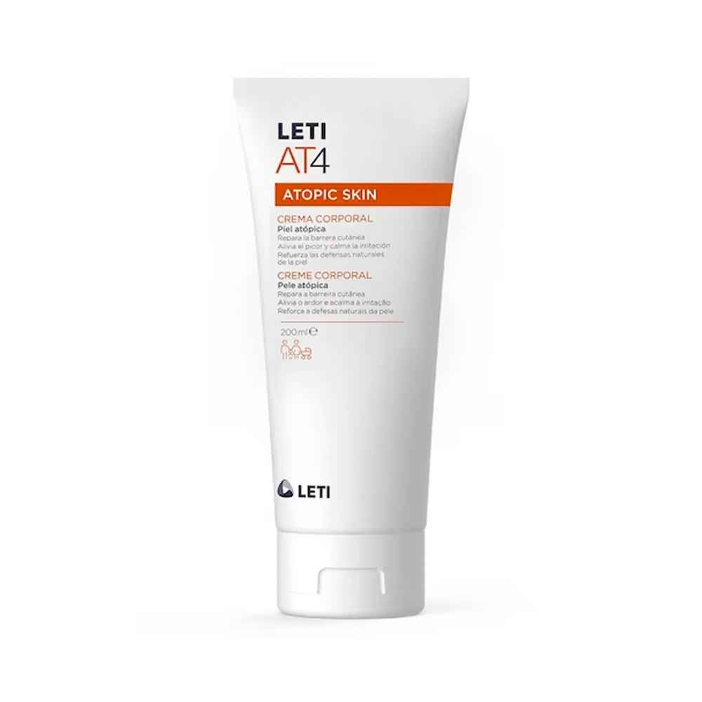 Crema Corporal Leti AT4 Tubo 200 ml