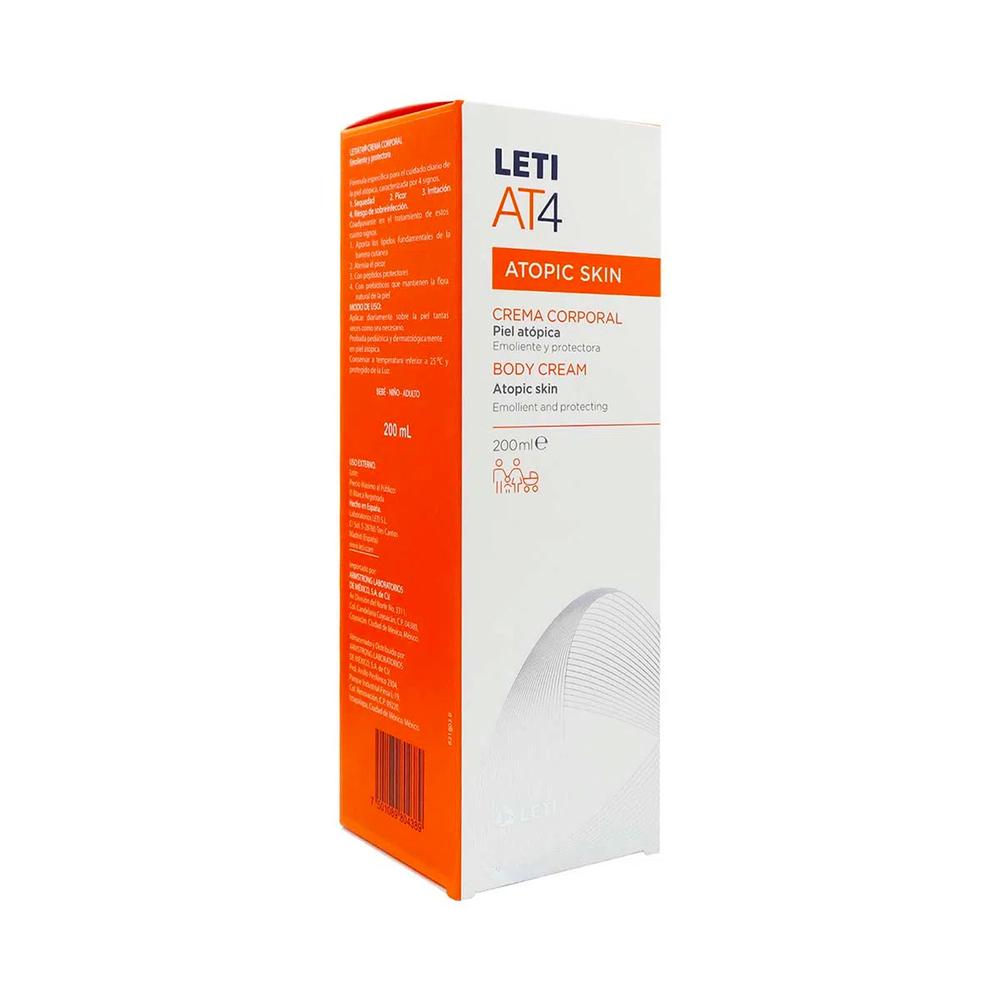 Foto 3 | Crema Corporal Leti AT4 Tubo 200 ml