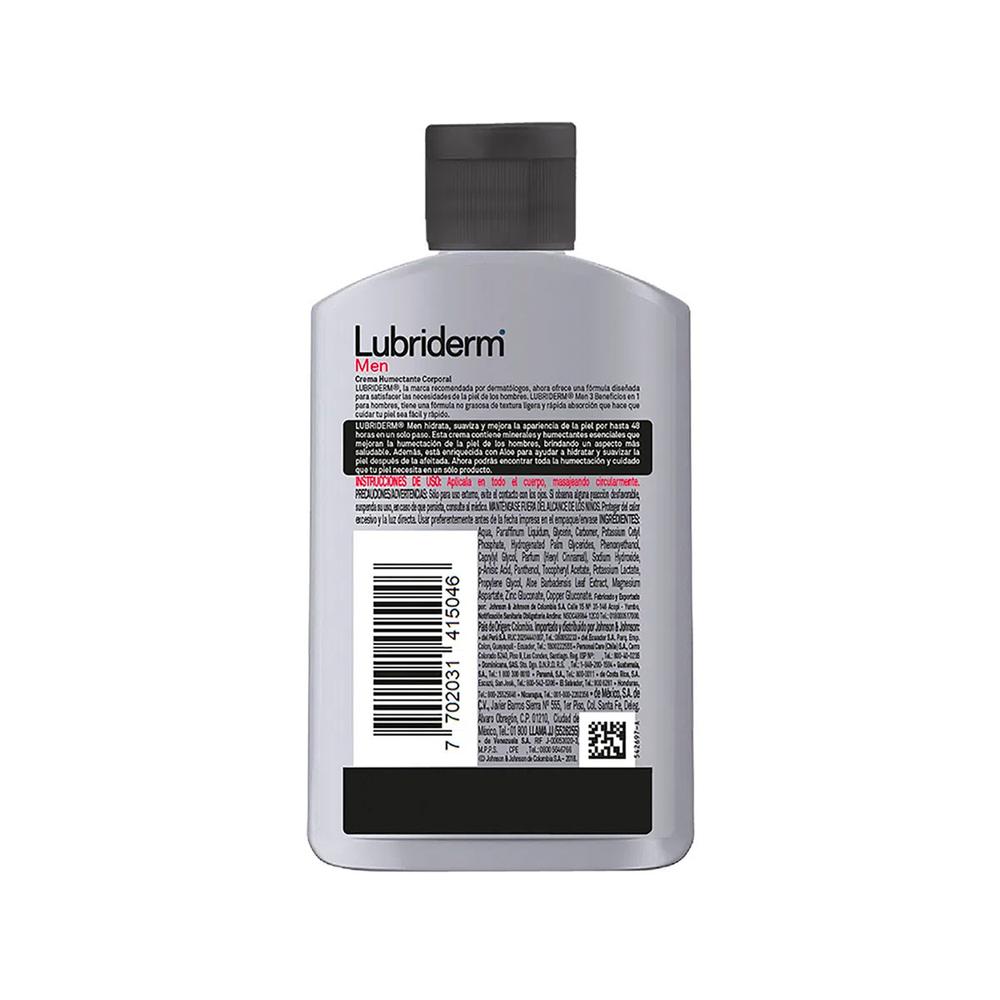 Foto 3 pulgar | Crema Corporal Lubriderm Men 120 ml