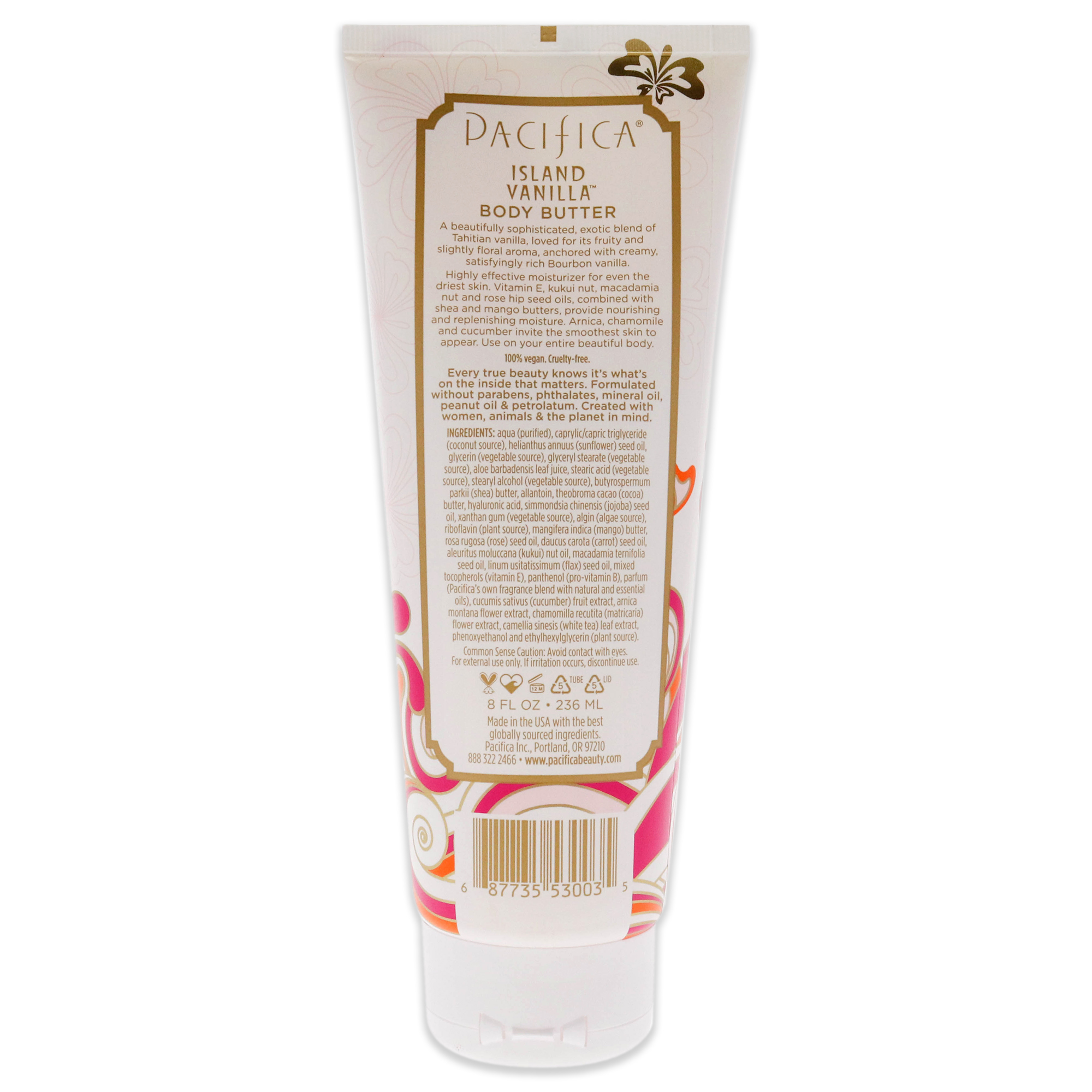 Foto 3 pulgar | Pacifica Body Butter - Island Vanilla For Women 8 Oz Body Butter