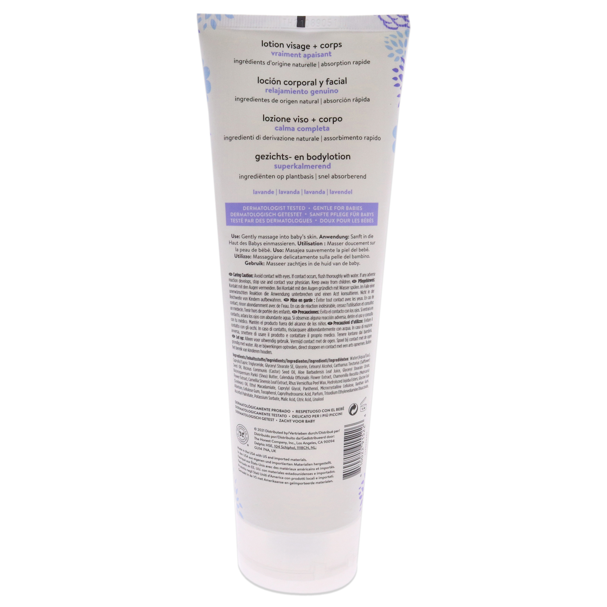 Foto 3 pulgar | Loción Corporal Face Plus Verdaderamente Calmante - Lavanda Honesto Blanco
