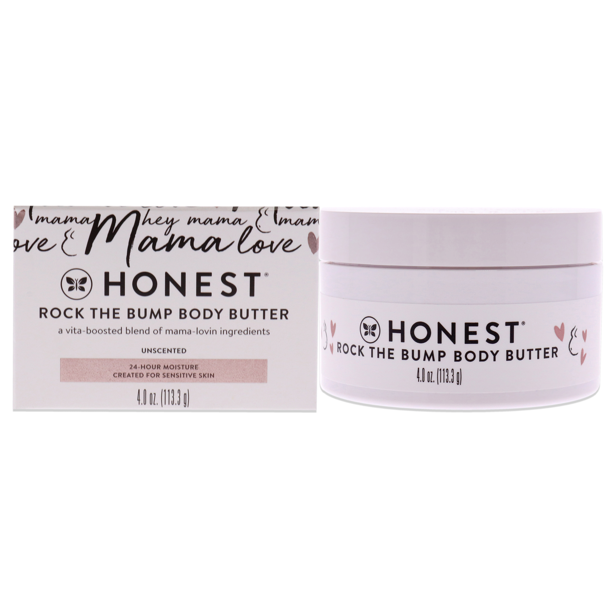 Foto 2 pulgar | Honest Rock The Bump Body Butter For Women 4 Oz Body Butter