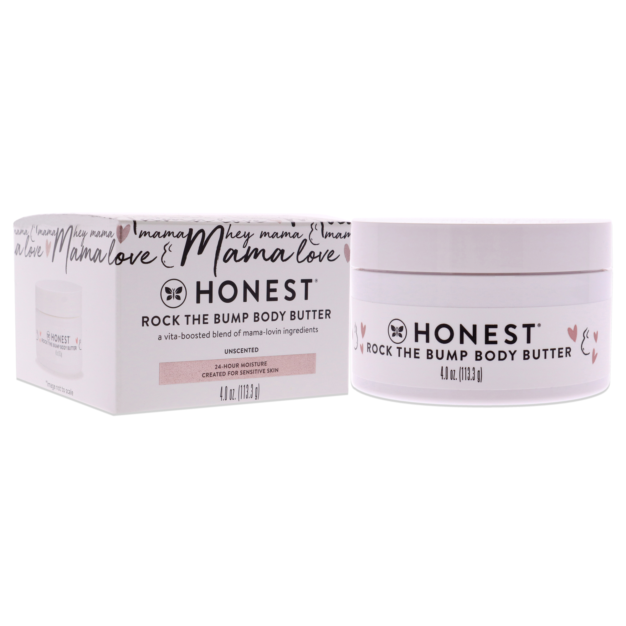 Foto 4 pulgar | Honest Rock The Bump Body Butter For Women 4 Oz Body Butter