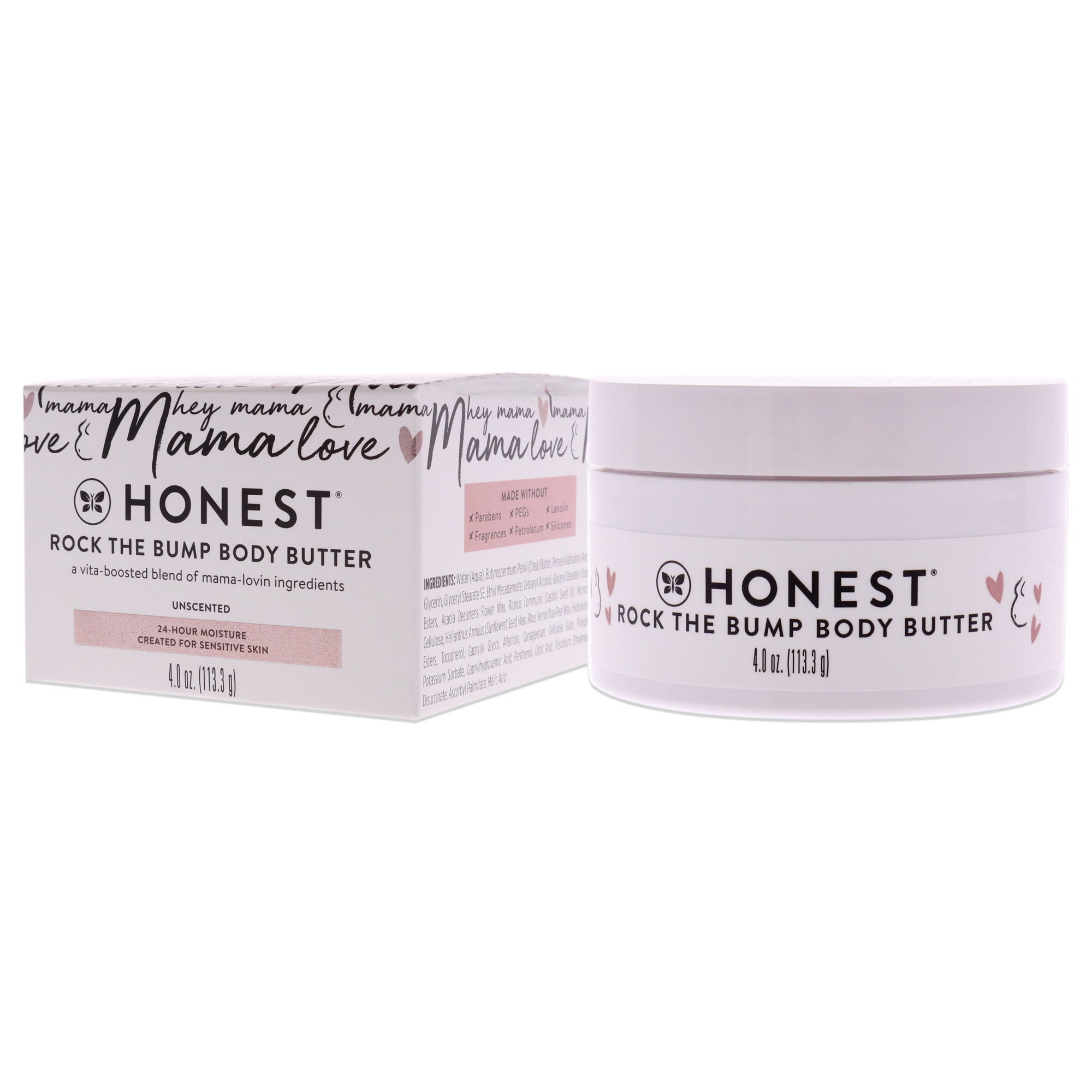 Foto 5 pulgar | Honest Rock The Bump Body Butter For Women 4 Oz Body Butter