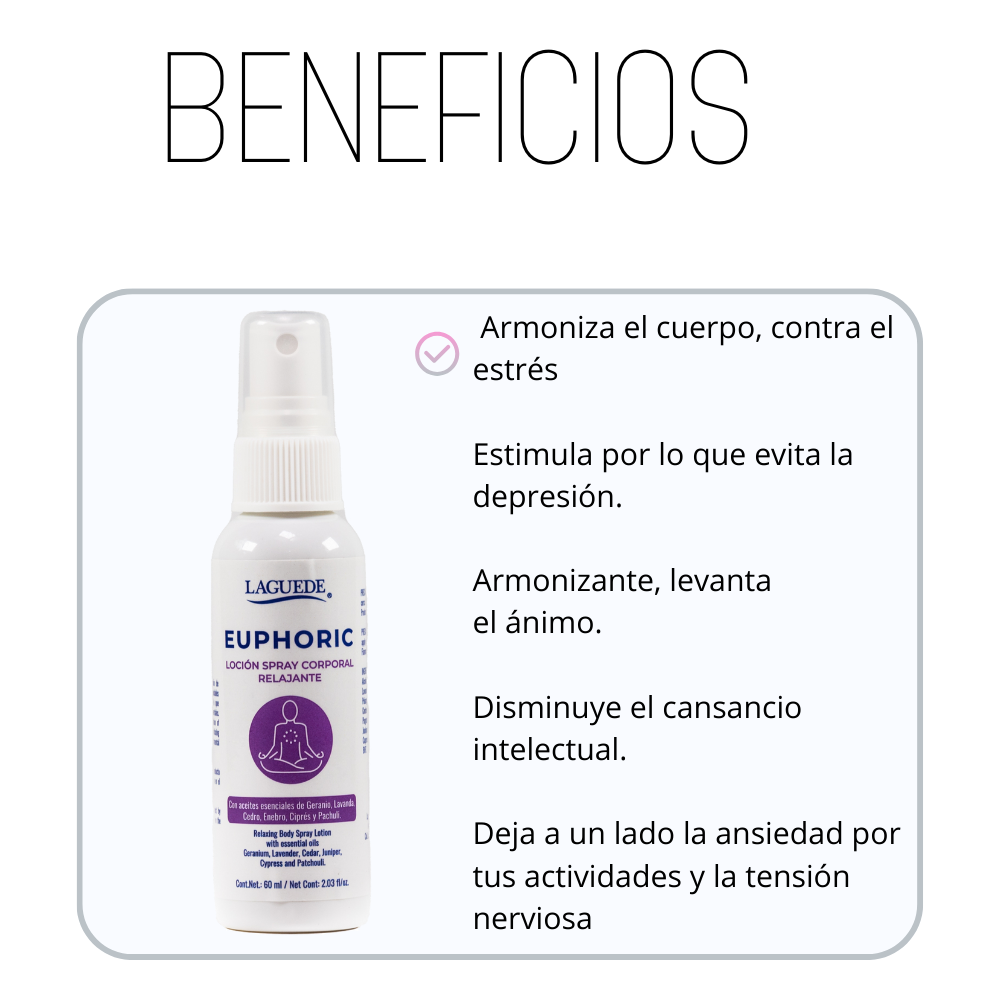 Foto 2 | Línea de Aromaterapia Natural Laguede en Spray 5 Piezas 60 ml C/U