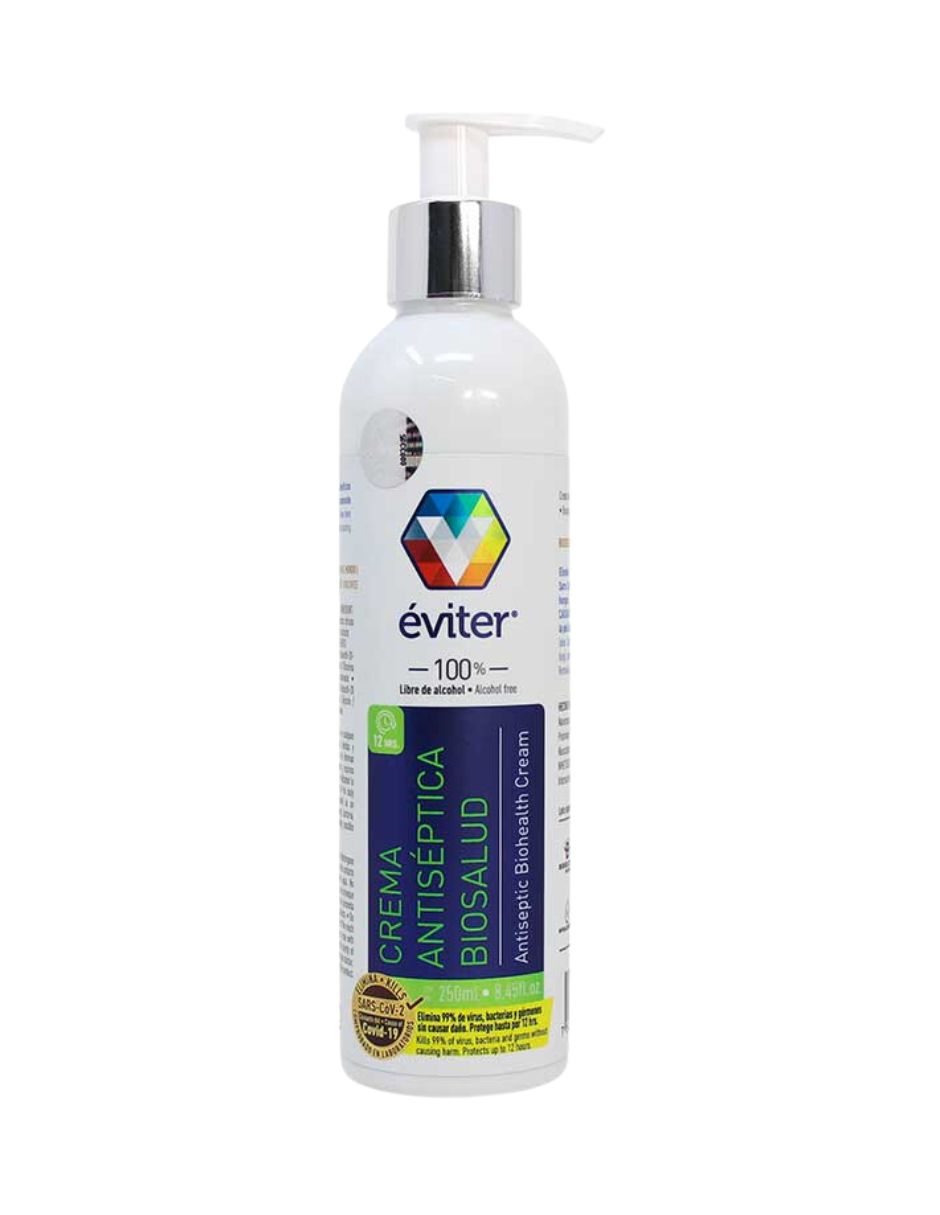 Crema Antiséptica Biosalud Éviter 250 Ml