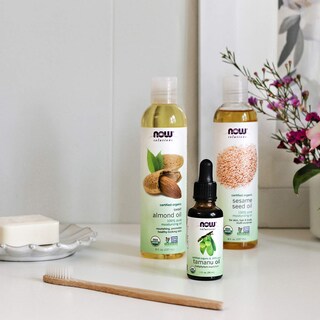 Foto 4 | Aceite Hidratante Now Solutions De Semillas De Sésamo Orgánico 240 Ml - Venta Internacional.