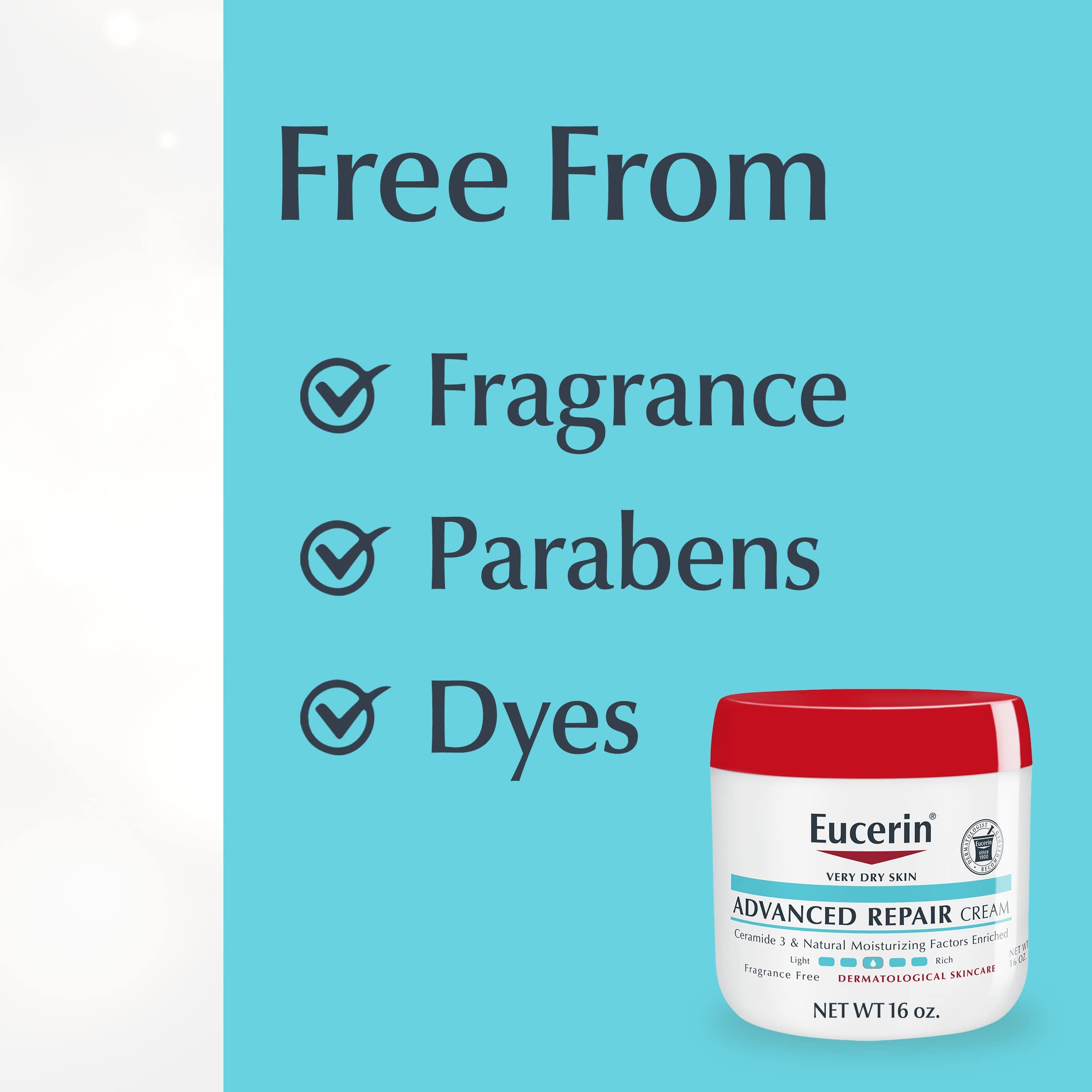 Foto 7 pulgar | Crema Corporal Eucerin Advanced Repair 480 Ml- Venta Internacional