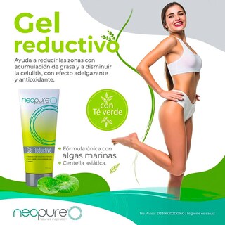 Foto 3 | Gel Reductivo Neopure 200 Ml