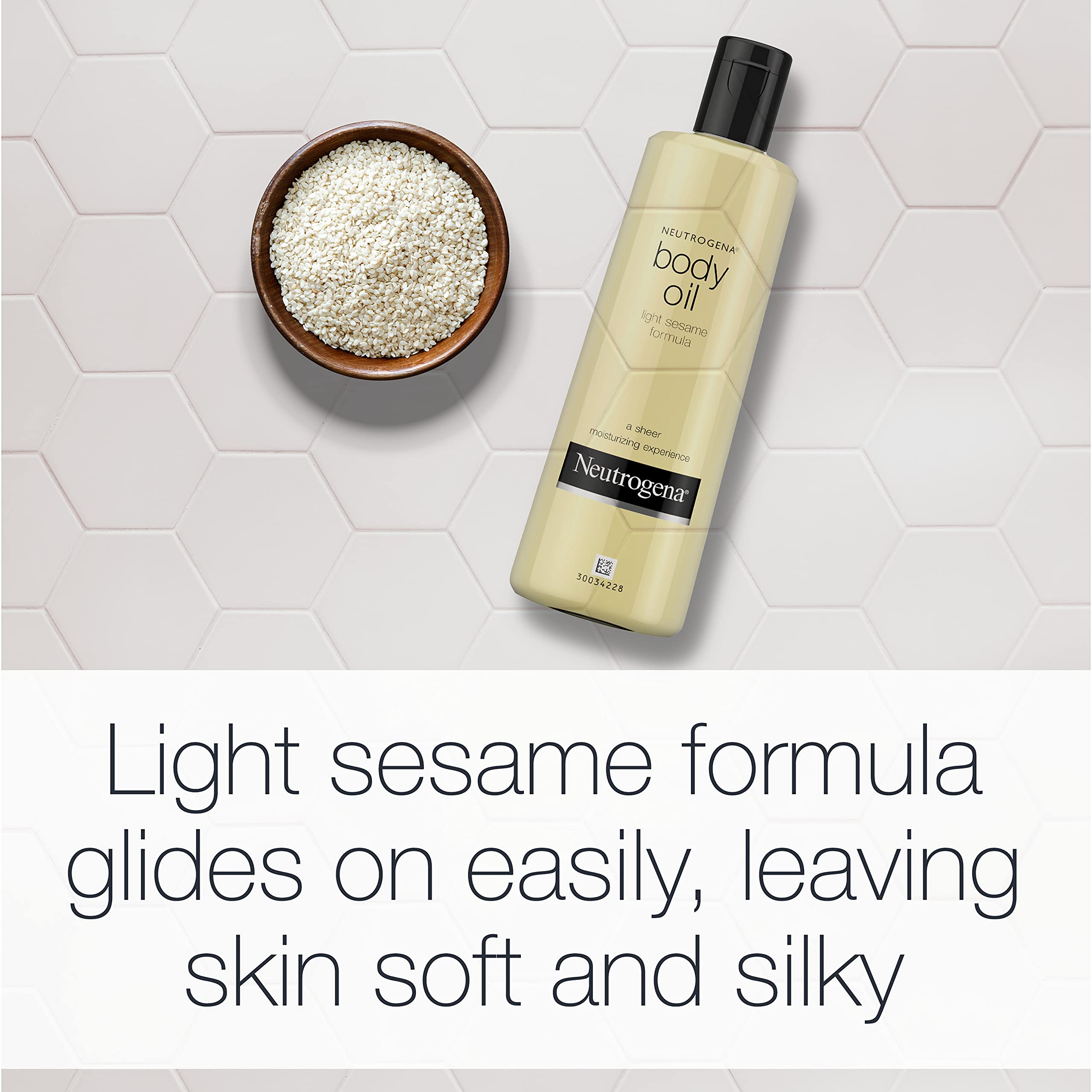Foto 7 pulgar | Aceite Corporal Neutrogena Light Sesame Formula 250 ml para Piel Seca - Venta Internacional