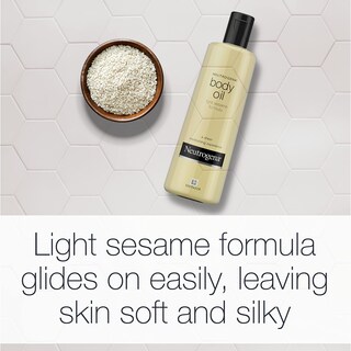 Foto 6 | Aceite Corporal Neutrogena Light Sesame Formula 250 ml para Piel Seca - Venta Internacional