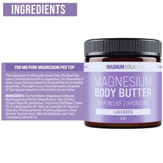 Foto 3 | Crema Corporal Magnum Solace Magnesium Nighttime Cream 150 ml - Venta Internacional