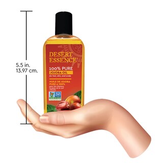 Foto 7 | Aceite de Jojoba Desert Essence 100% Puro para Piel Cabello y Cuero Cabelludo - 120 ml