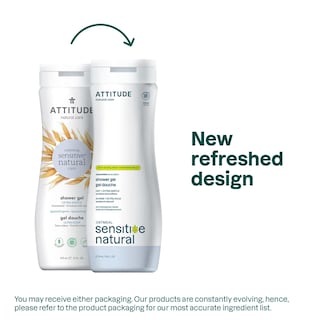 Foto 2 | Gel De Baño Attitude Para Piel Sensible Con Avena 473 Ml - Venta Internacional