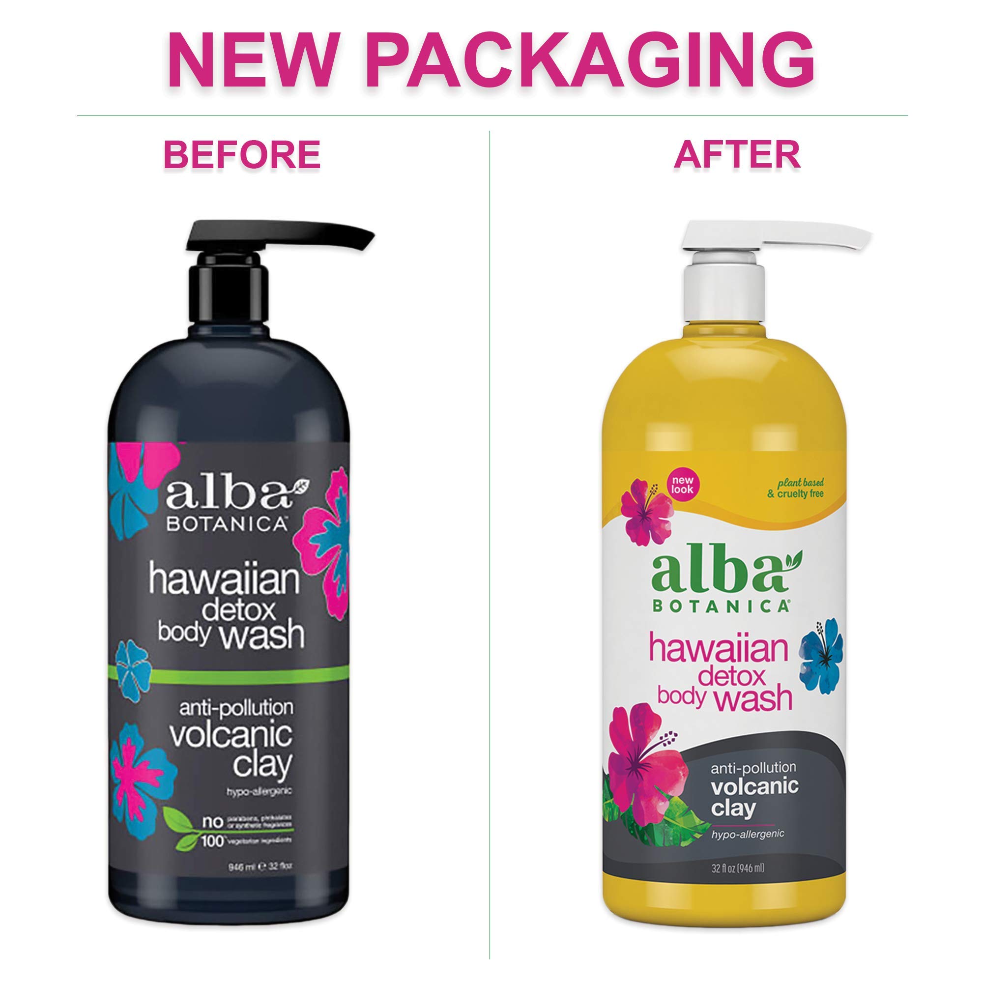 Foto 6 pulgar | Gel de Baño Alba Botanica Hawaiian Detox Antipolución 960 ml - Venta Internacional