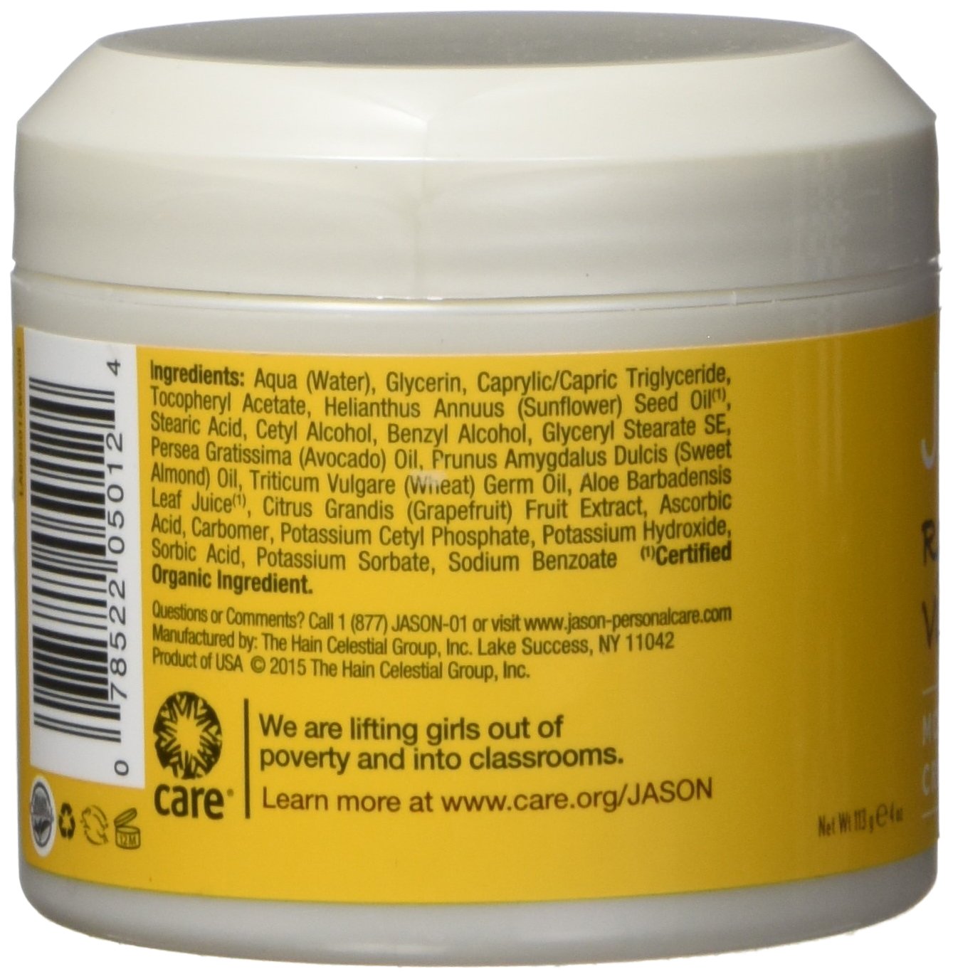 Foto 4 pulgar | Crema Hidratante Jason Revitalizante Vitamina E 5000 Ui 120 Ml - Venta Internacional