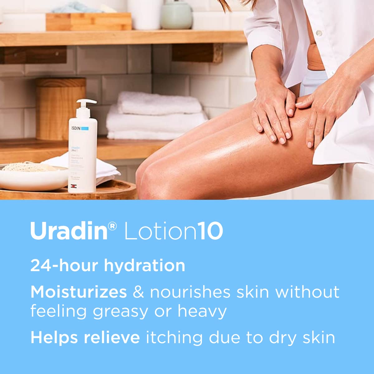 Foto 3 pulgar | Loción Corporal Isdin Uradin10 400 Ml 24h Hidratación Intensa - Venta Internacional