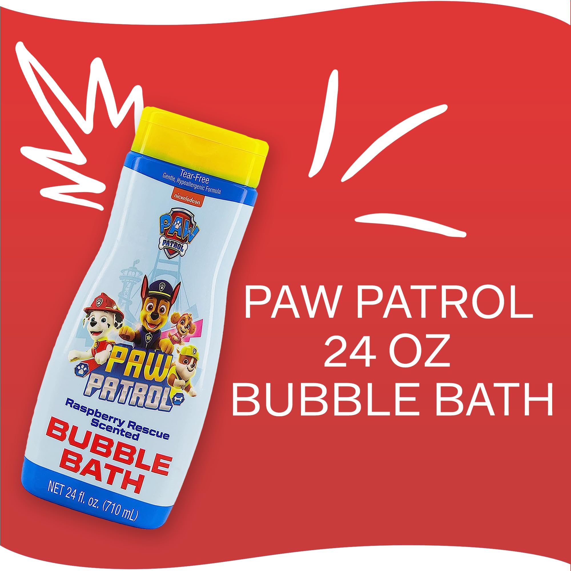 Foto 5 pulgar | Baño de Burbujas Paw Patrol Raspberry Rescue 709 ml - Venta Internacional