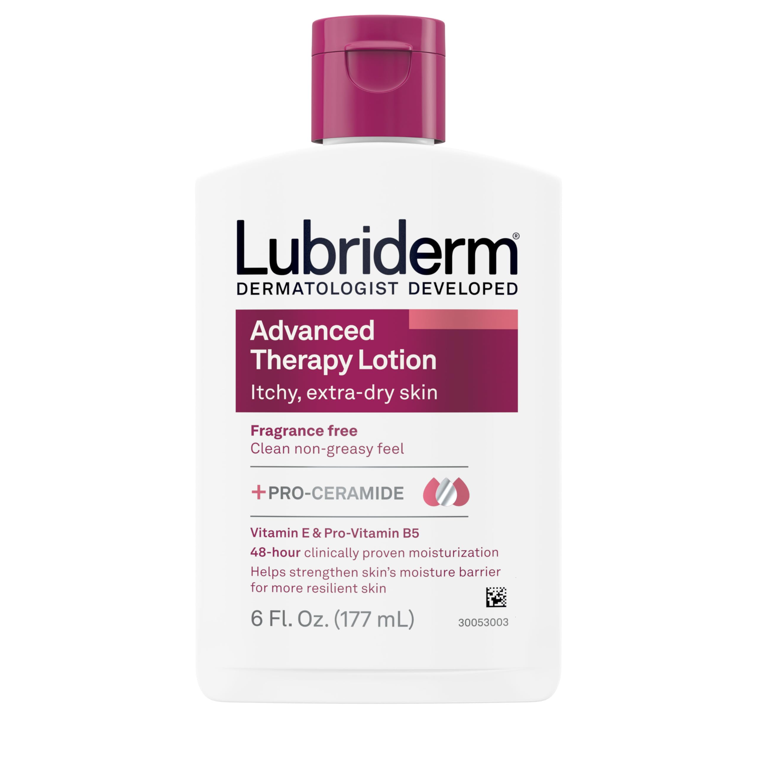 Foto 2 pulgar | Loción Lubriderm Advanced Therapy Sin Fragancia 180 Ml - Venta Internacional
