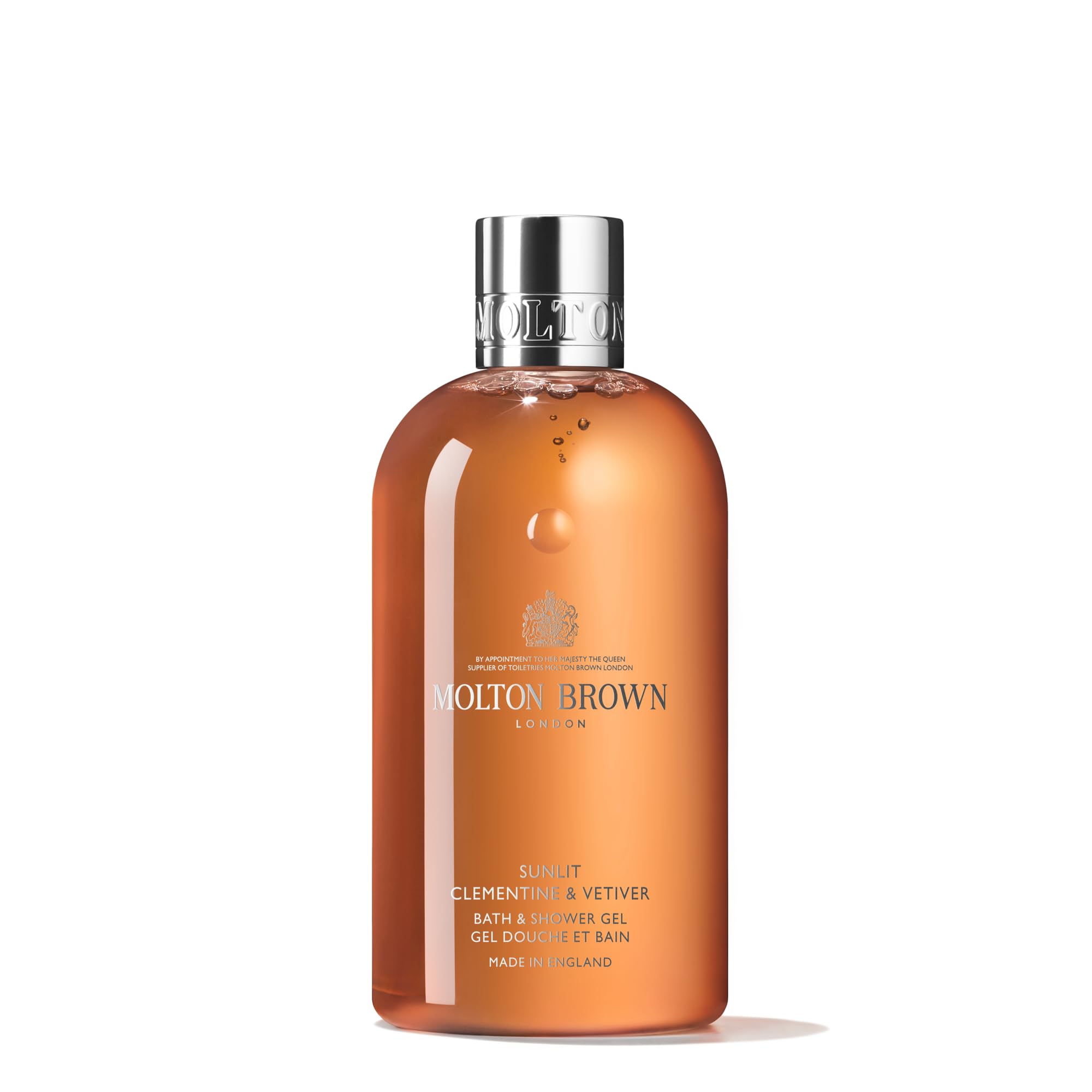 Gel de Baño y Ducha Molton Brown Sunlit Clementine & Vetiver 300 ml - Venta Internacional