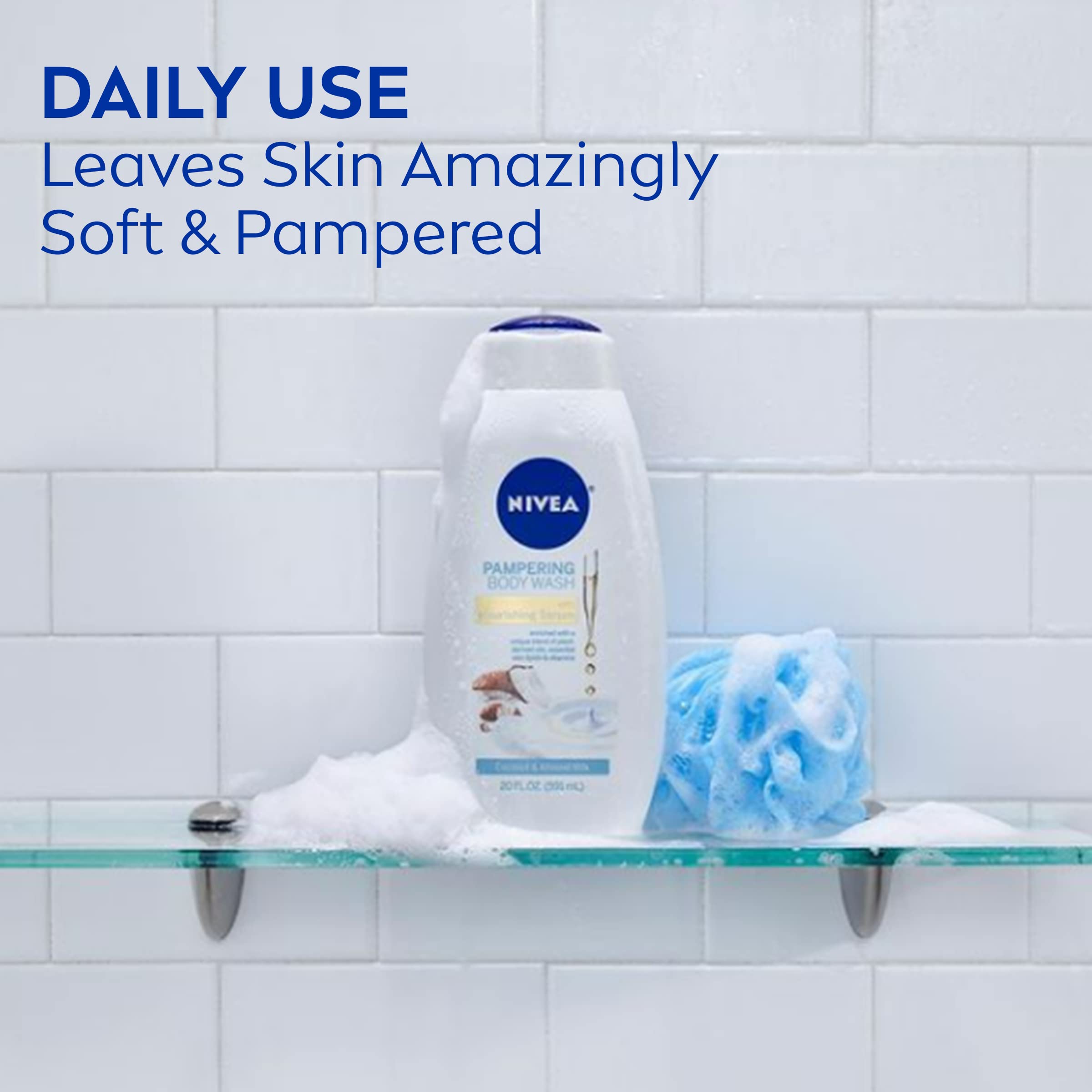 Foto 6 pulgar | Gel De Baño Nivea De Leche De Coco Y Almendras, 600 Ml (paquete De 3) - Venta Internacional.