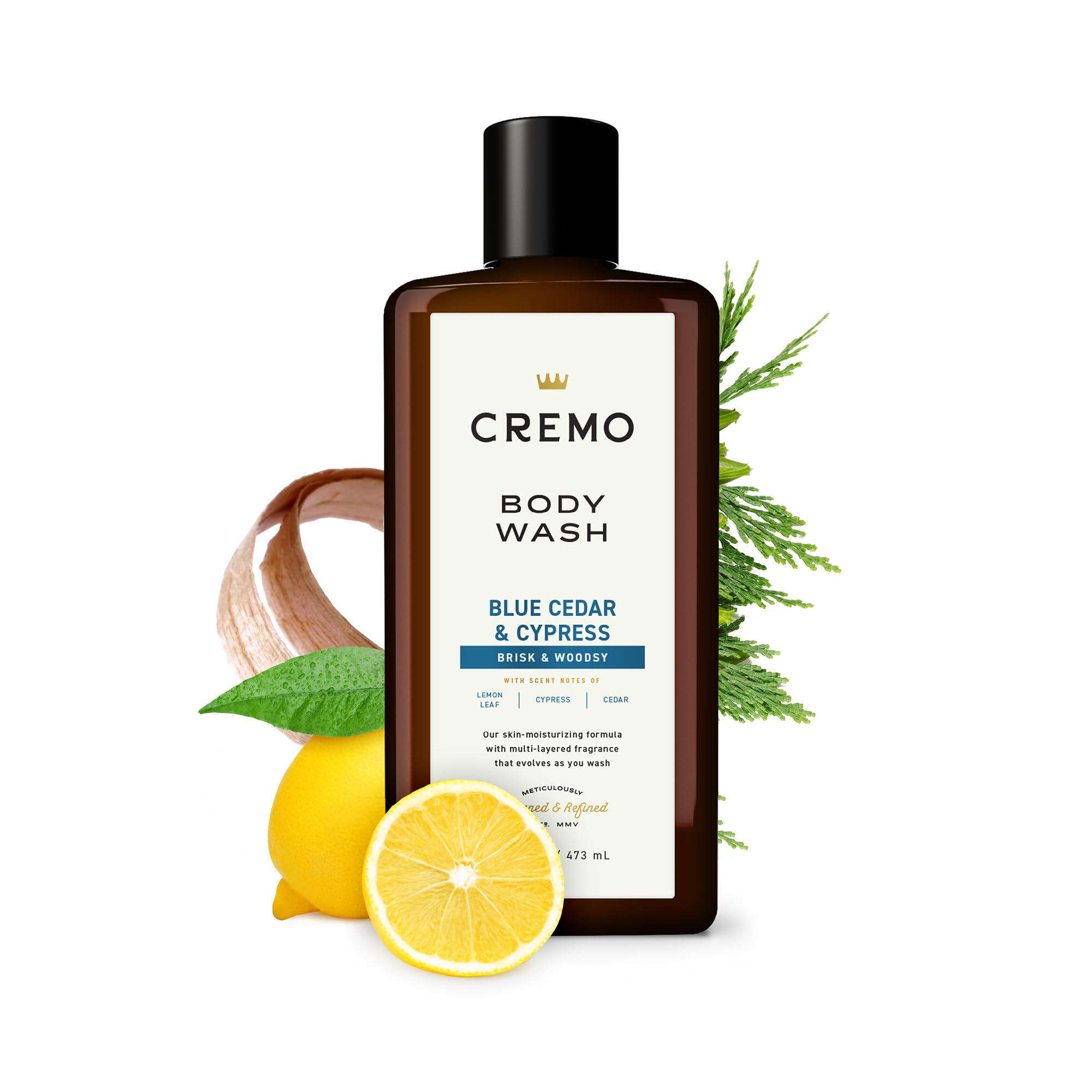 Foto 5 pulgar | Gel de Baño Cremo con Abundante Espuma de Cedro Azul y Ciprés 473 ml para Hombres - Venta Internacional