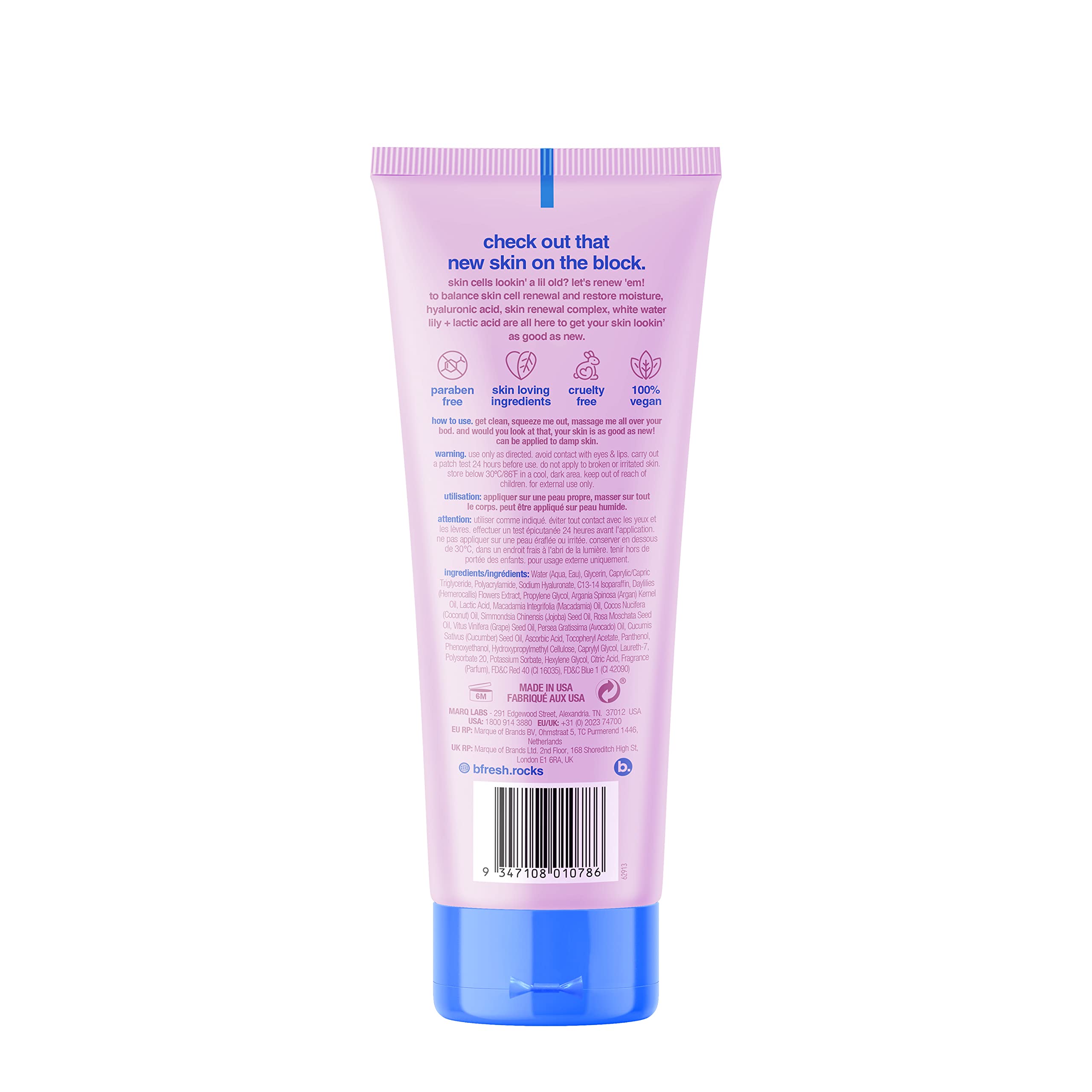 Foto 3 pulgar | Loción Corporal Hidratante B.fresh Daily Skin Cell Renewal 240 Ml - Venta Internacional.