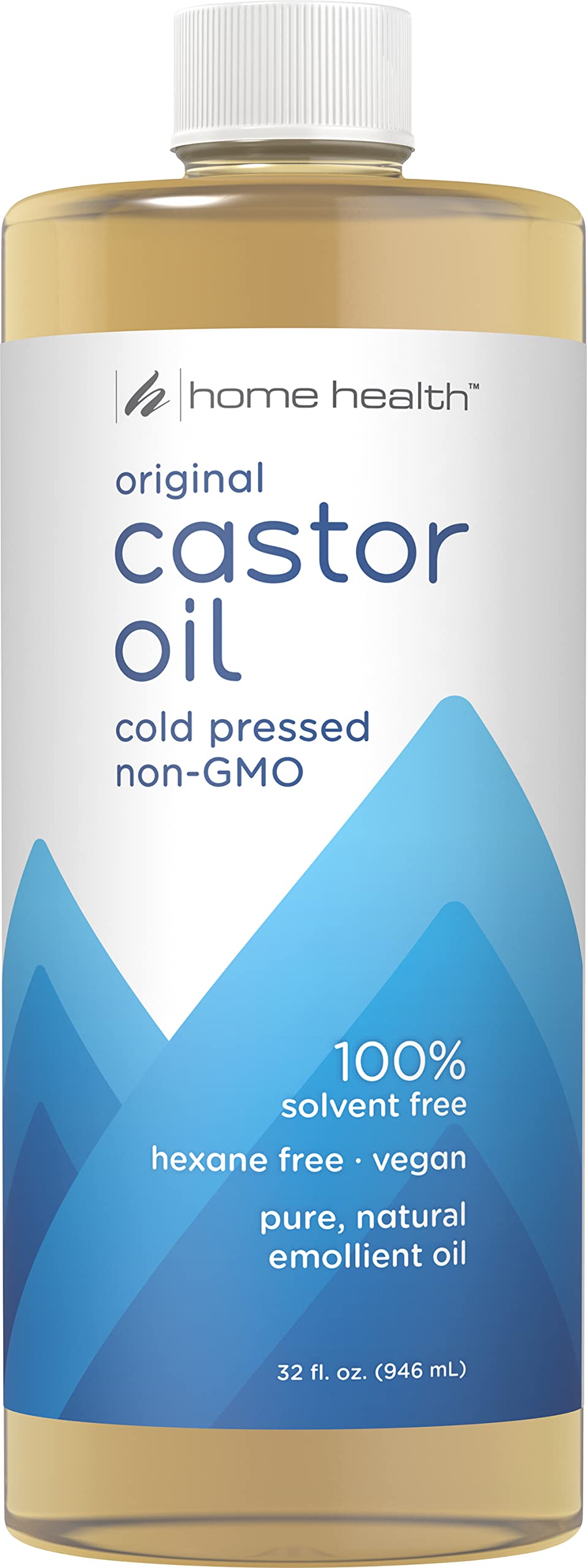 El Aceite De Ricino Home Health Original 946 Ml Promueve El Cabello Y La Piel - Venta Internacional.