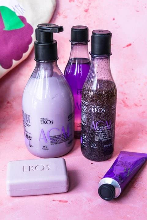 Foto 7 | Loción Corporal Natura Ekos Açaí Revitalizante 400 Ml 24h Para Piel Suave - Venta Internacional.