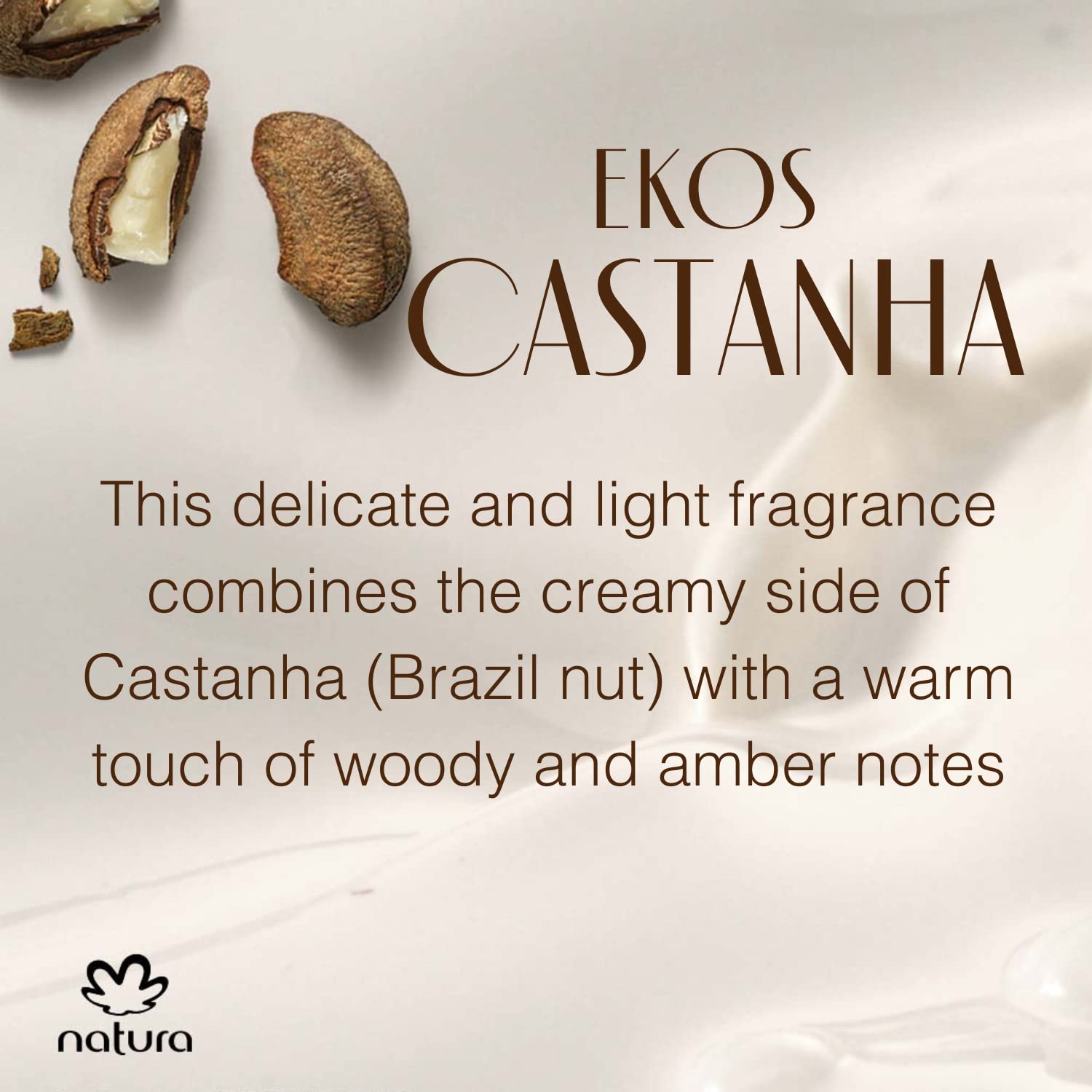 Foto 5 | Gel De Ducha Natura Ekos Castanha Nutritive 195 Ml Con Omega - Venta Internacional.