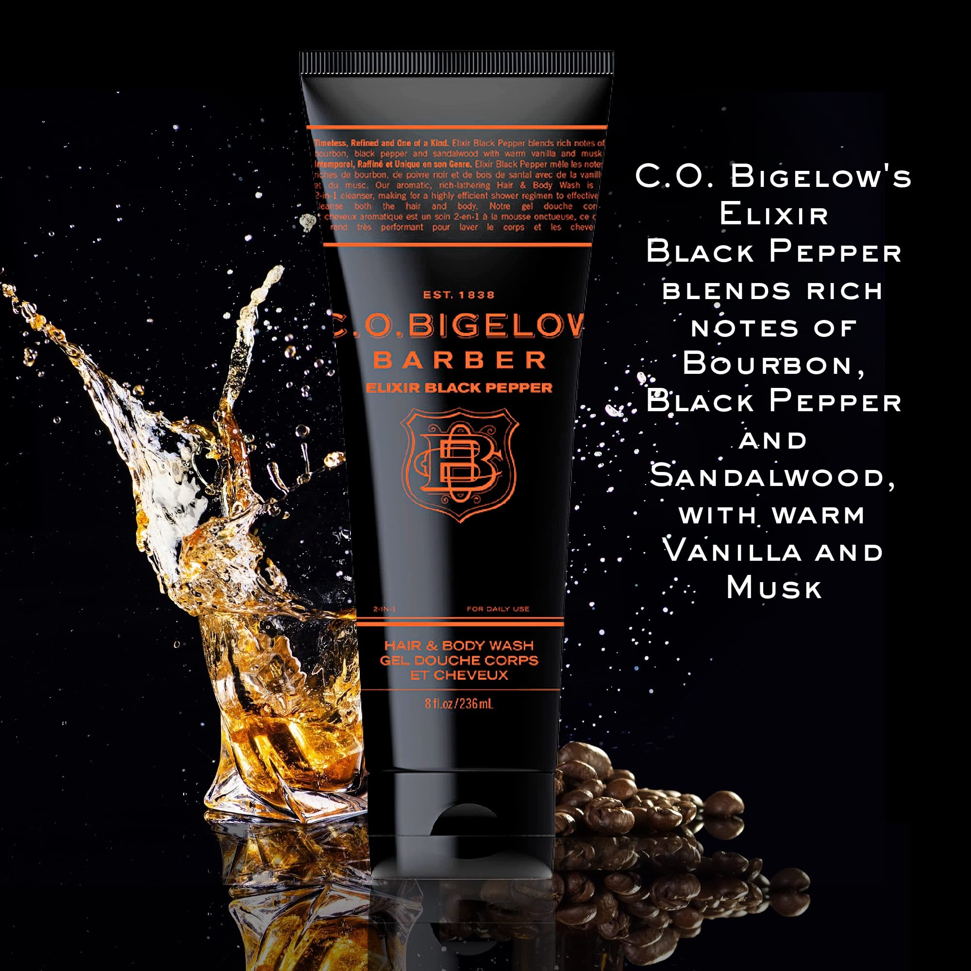 Foto 4 pulgar | Gel de Baño C.o. Bigelow Elixir Black Pepper 236 Ml - Venta Internacional