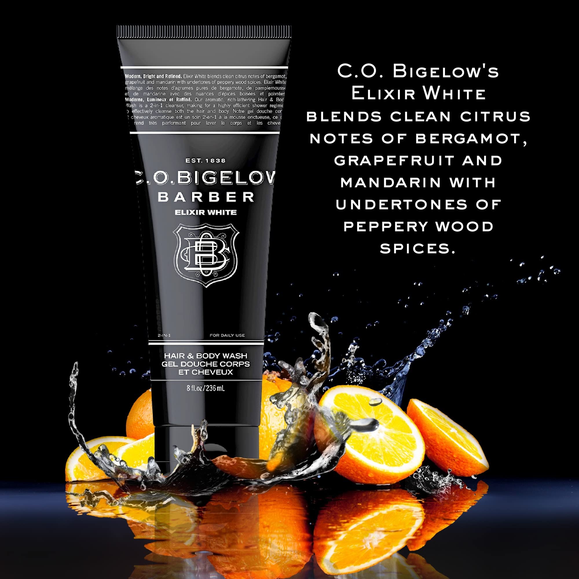 Foto 3 | Gel de Baño y Champú C.o. Bigelow Elixir White 236 Ml - Venta Internacional