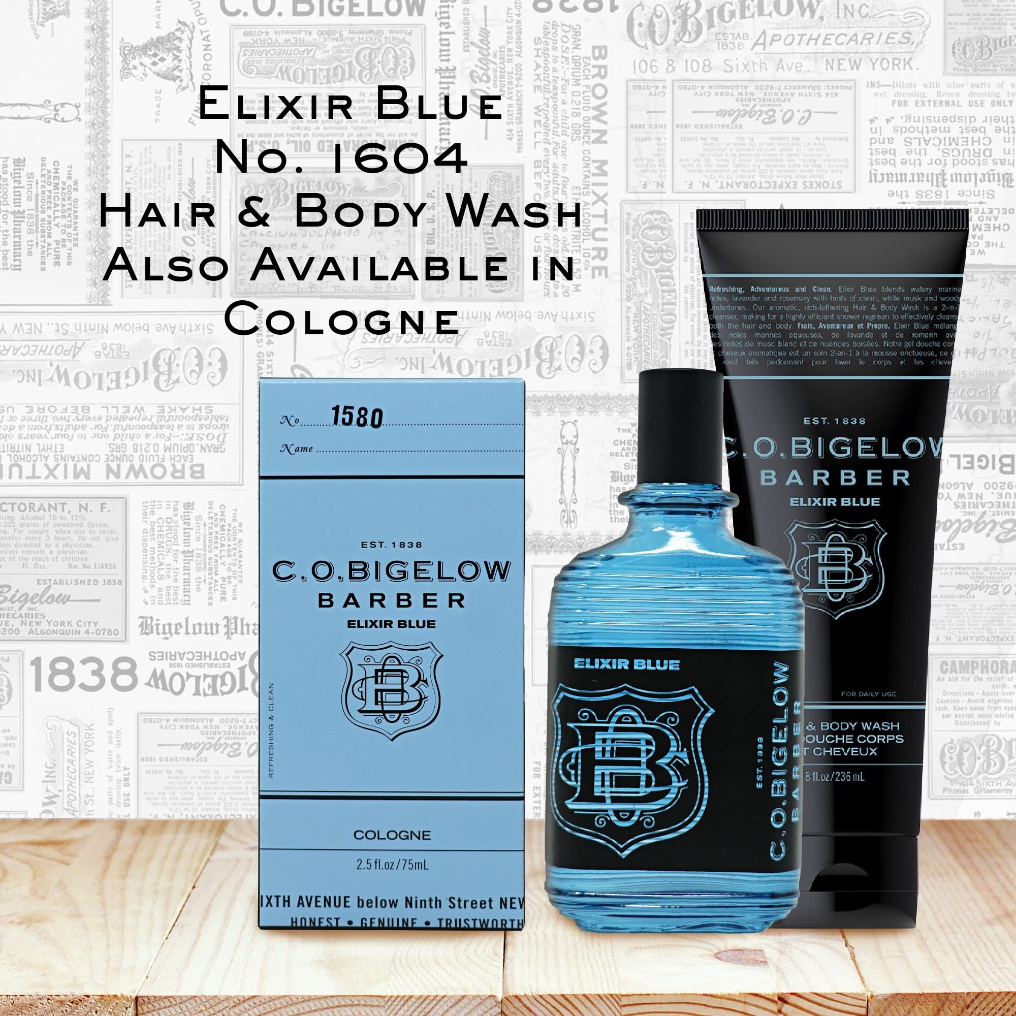 Foto 4 pulgar | Gel de Baño C.o. Bigelow Elixir Blue No. 1604 236 Ml - Venta Internacional