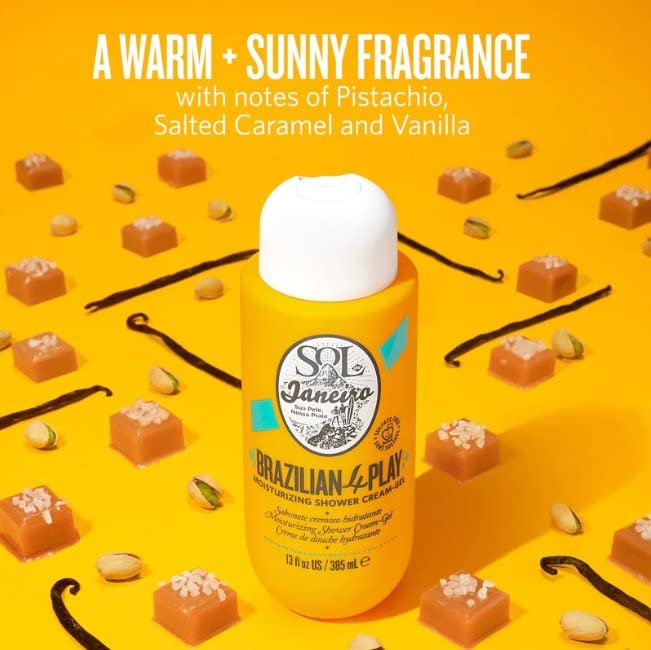 Foto 7 | Crema De Ducha, Gel Y Gel De Baño Sol De Janeiro 4 Play, 90 Ml - Venta Internacional.