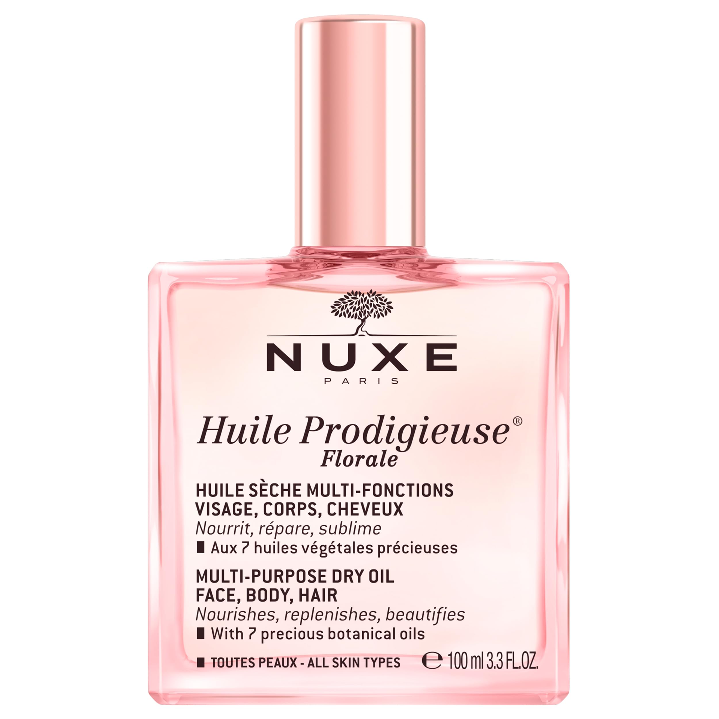 Aceite Nuxe Huile Prodigieuse Floral 50 Ml Para Cuerpo, Rostro Y Cabello - Venta Internacional.