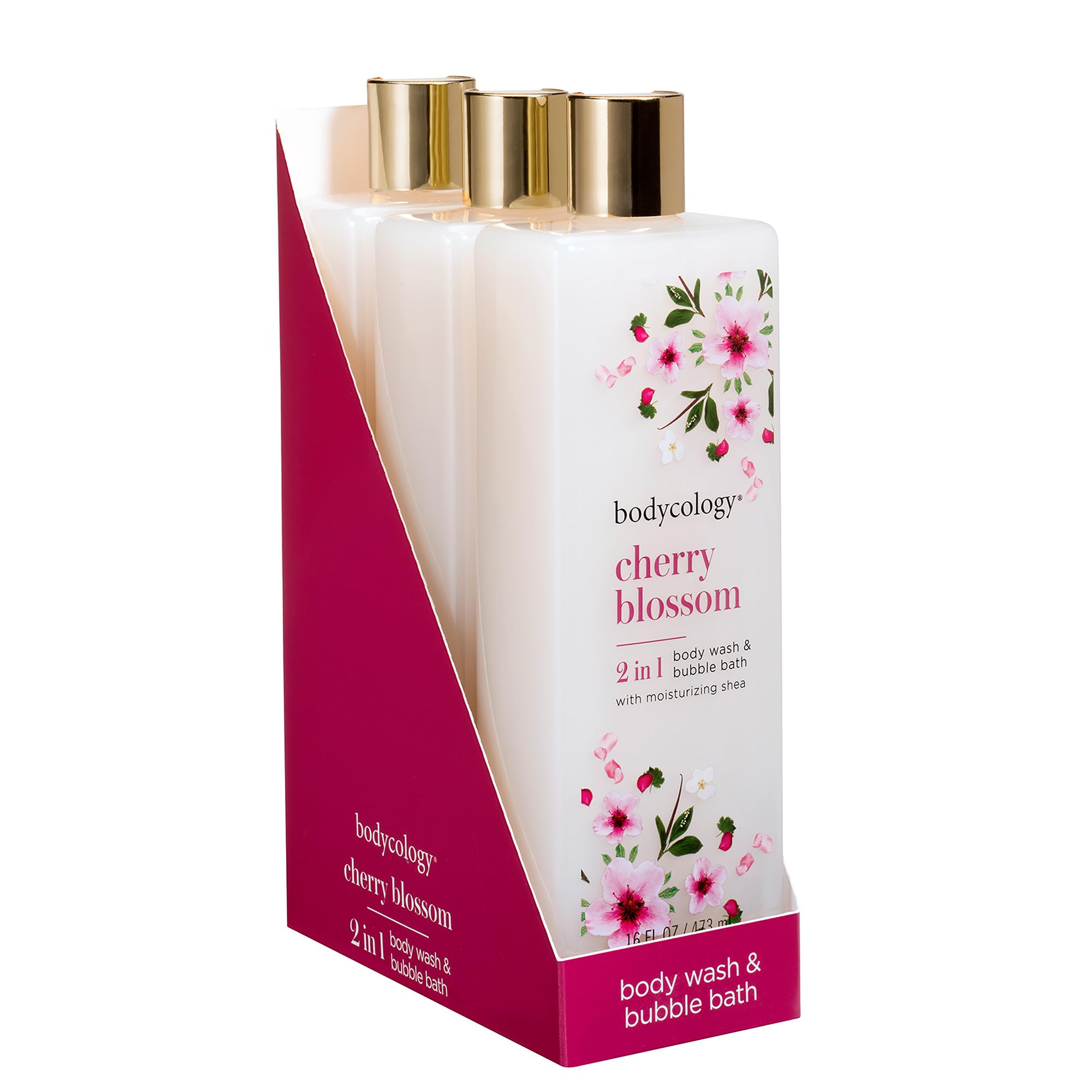 Foto 5 pulgar | Gel de Baño Hidratante Bodycology Cherry Blossom 473 Ml - Venta Internacional