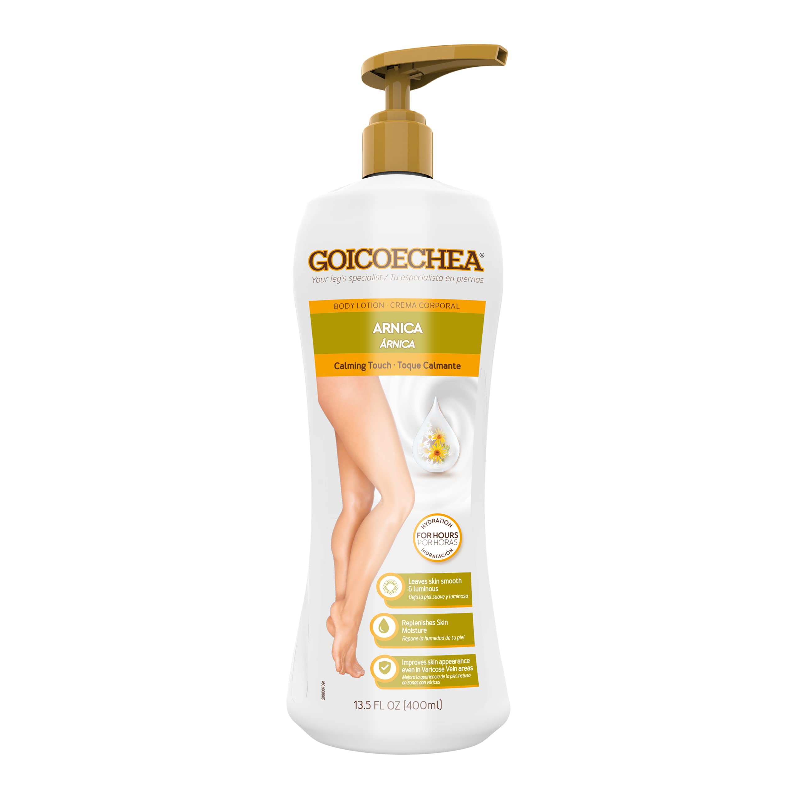 Foto 2 pulgar | Loción Corporal Goicoechea Calming Touch Hidratante 400ml - Venta Internacional.