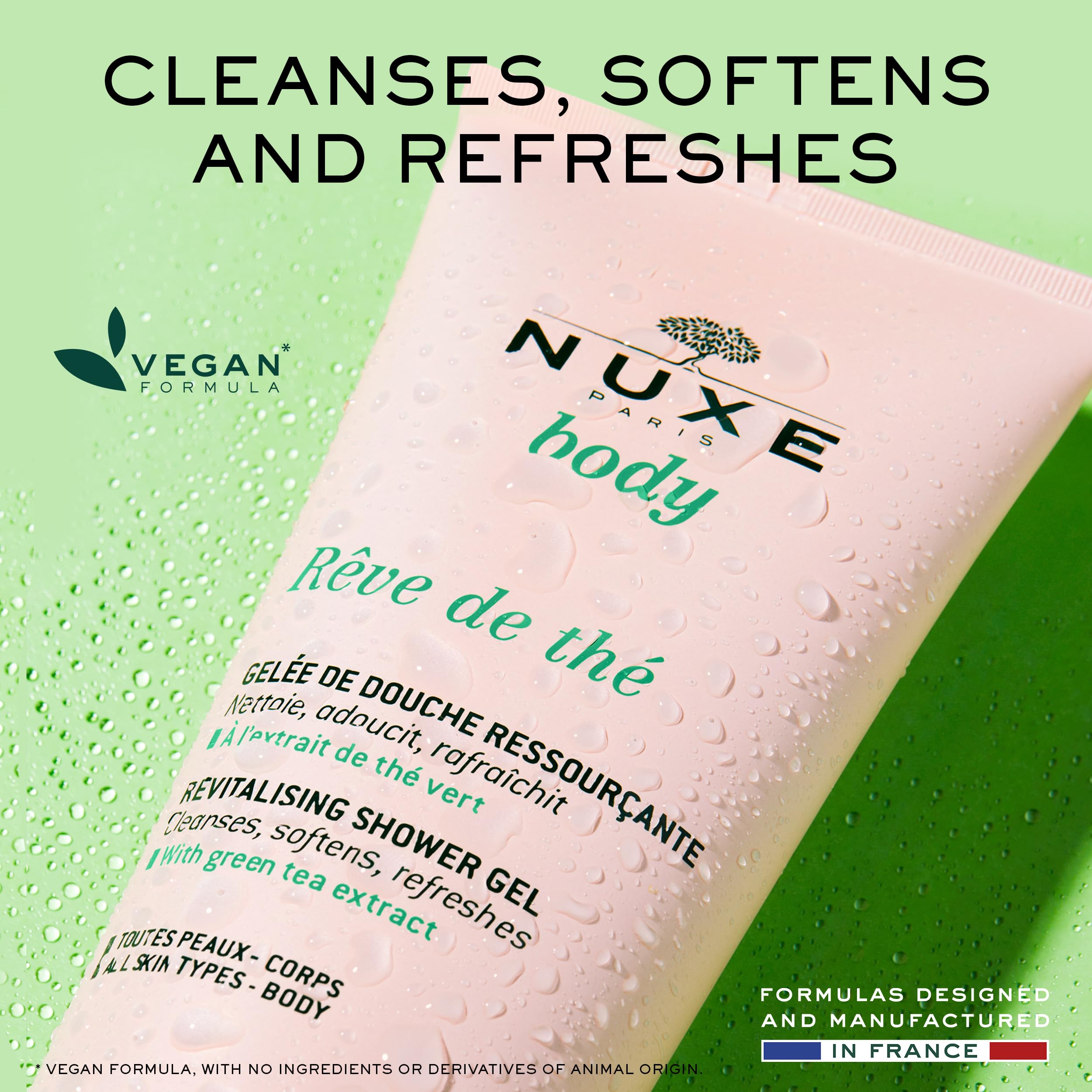 Foto 4 pulgar | Gel De Baño Nuxe Rêve De Thé Revitalizante Con Té Verde 200 Ml - Venta Internacional.