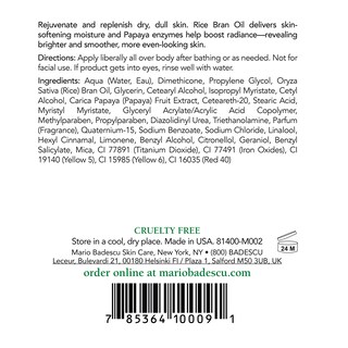 Foto 2 | Loción Corporal Mario Badescu Papaya Rejuvenecedora 180ml - Venta Internacional.