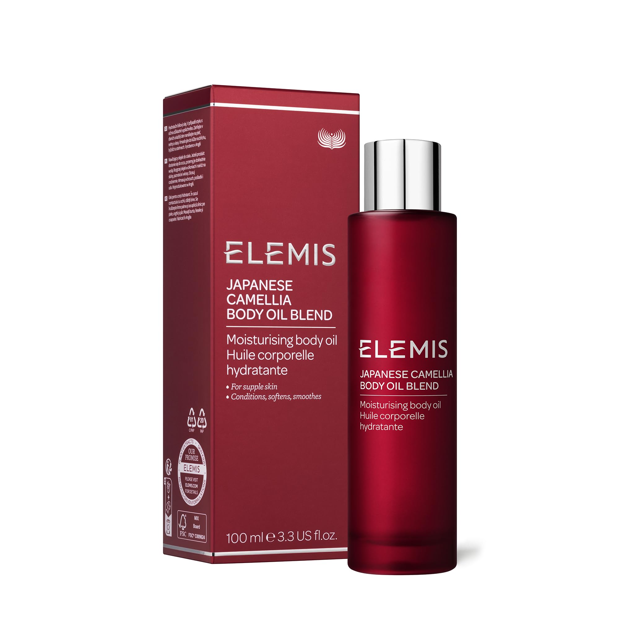 Foto 4 pulgar | Aceite Corporal Elemis De Camelia Japonesa 100 Ml Para Piel Embarazada - Venta Internacional.