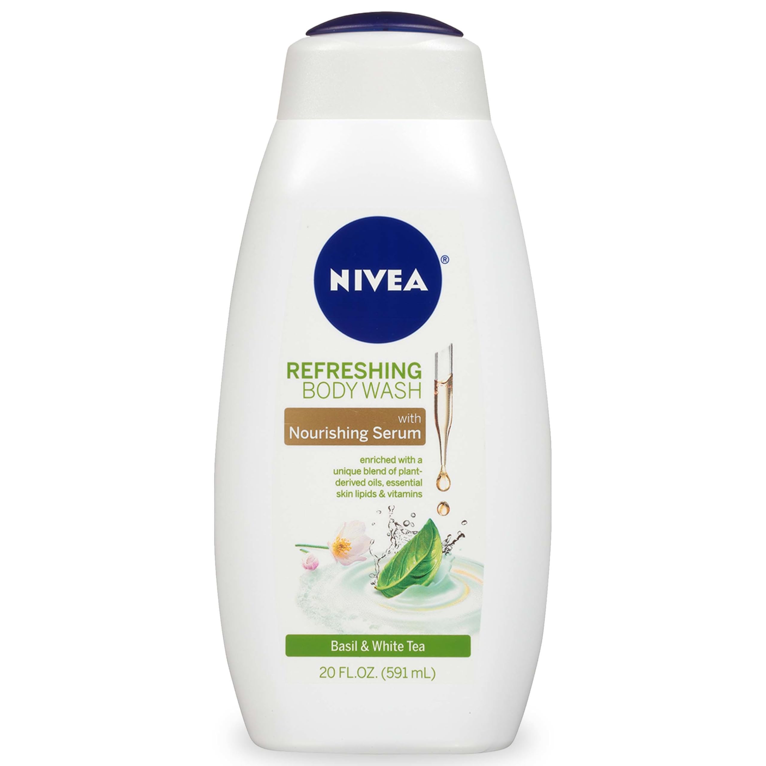Gel de Baño Nivea Albahaca y Té Blanco 591 Ml - Venta Internacional