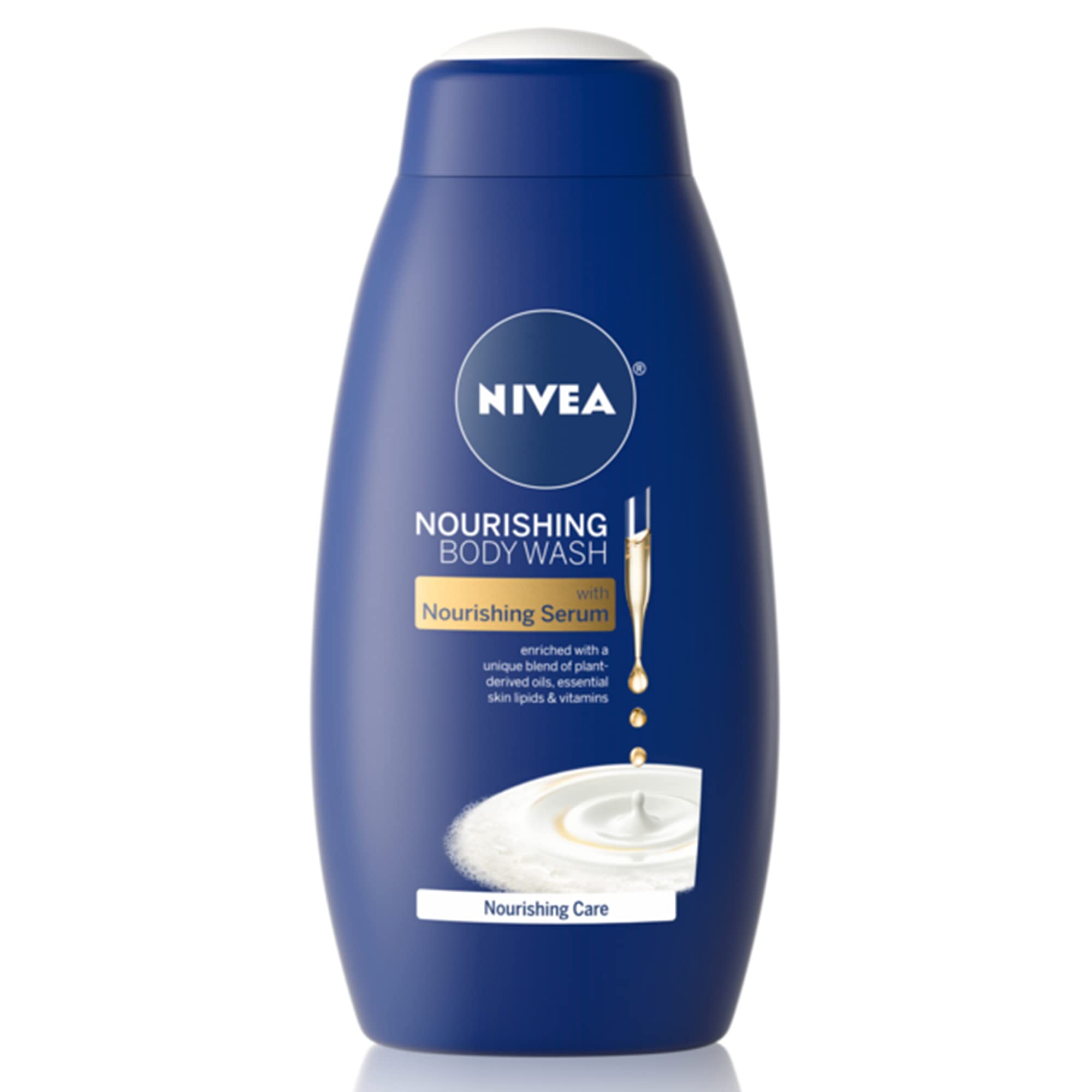 Gel de Baño Nivea Nourishing Care con Sérum Nutritivo 600 Ml - Venta Internacional