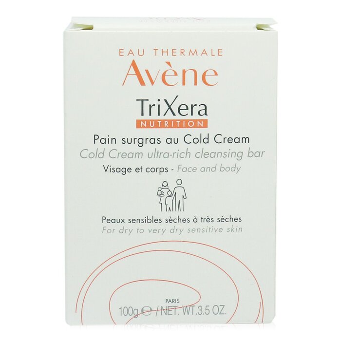 Foto 4 pulgar | Barra Limpiadora Avene Trixera Nutrition Crema Fría Ultrarrica - Venta Internacional.