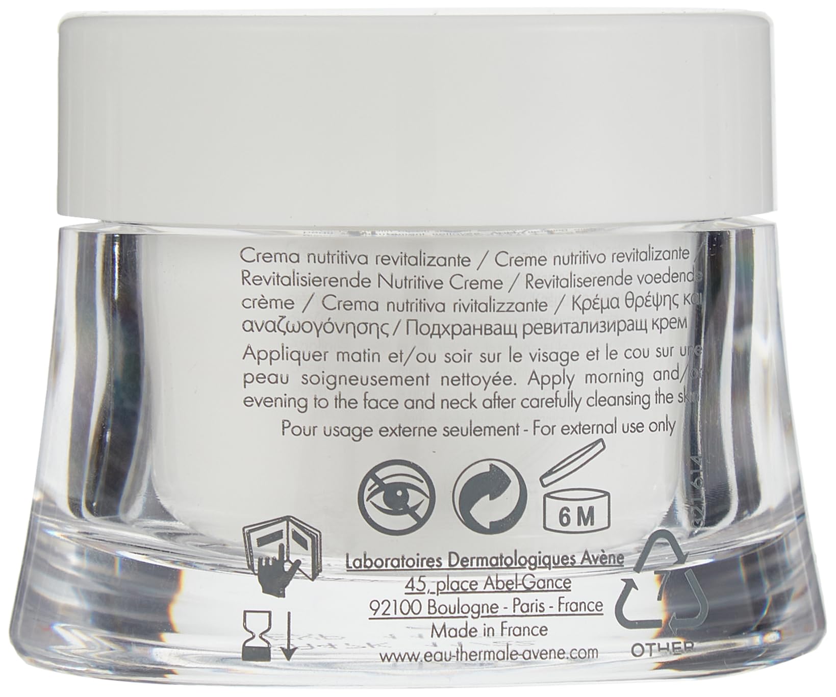 Foto 3 pulgar | Crema Hidratante Eau Thermale Avène Rich Compensadora 50 Ml - Venta Internacional.