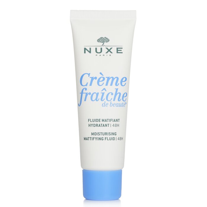 Fluido Hidratante Matificante Nuxe Creme Fraiche 48h 50 Ml - Venta Internacional.