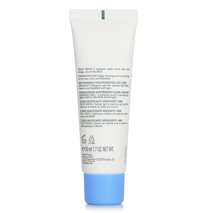 Foto 6 | Fluido Hidratante Matificante Nuxe Creme Fraiche 48h 50 Ml - Venta Internacional.