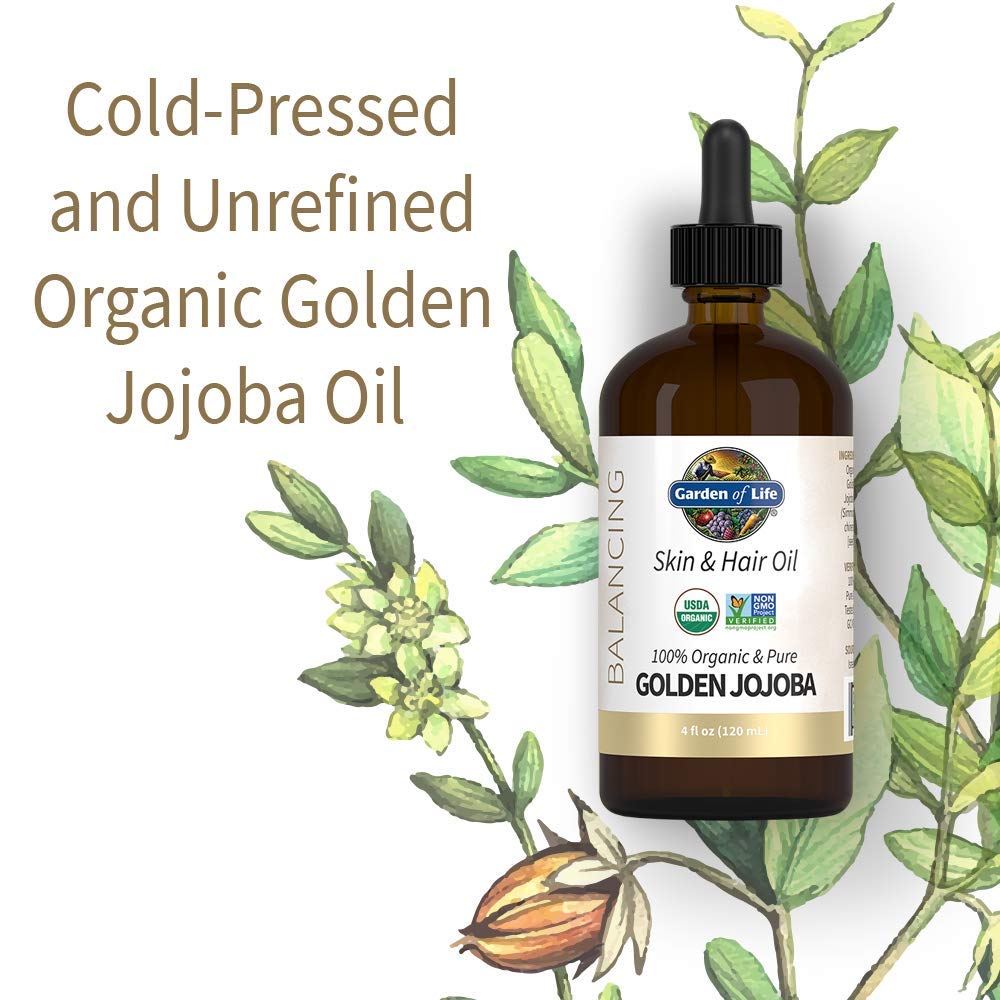 Foto 3 pulgar | Aceite De Jojoba Garden Of Life 100% Orgánico Y Puro, 120 Ml - Venta Internacional.