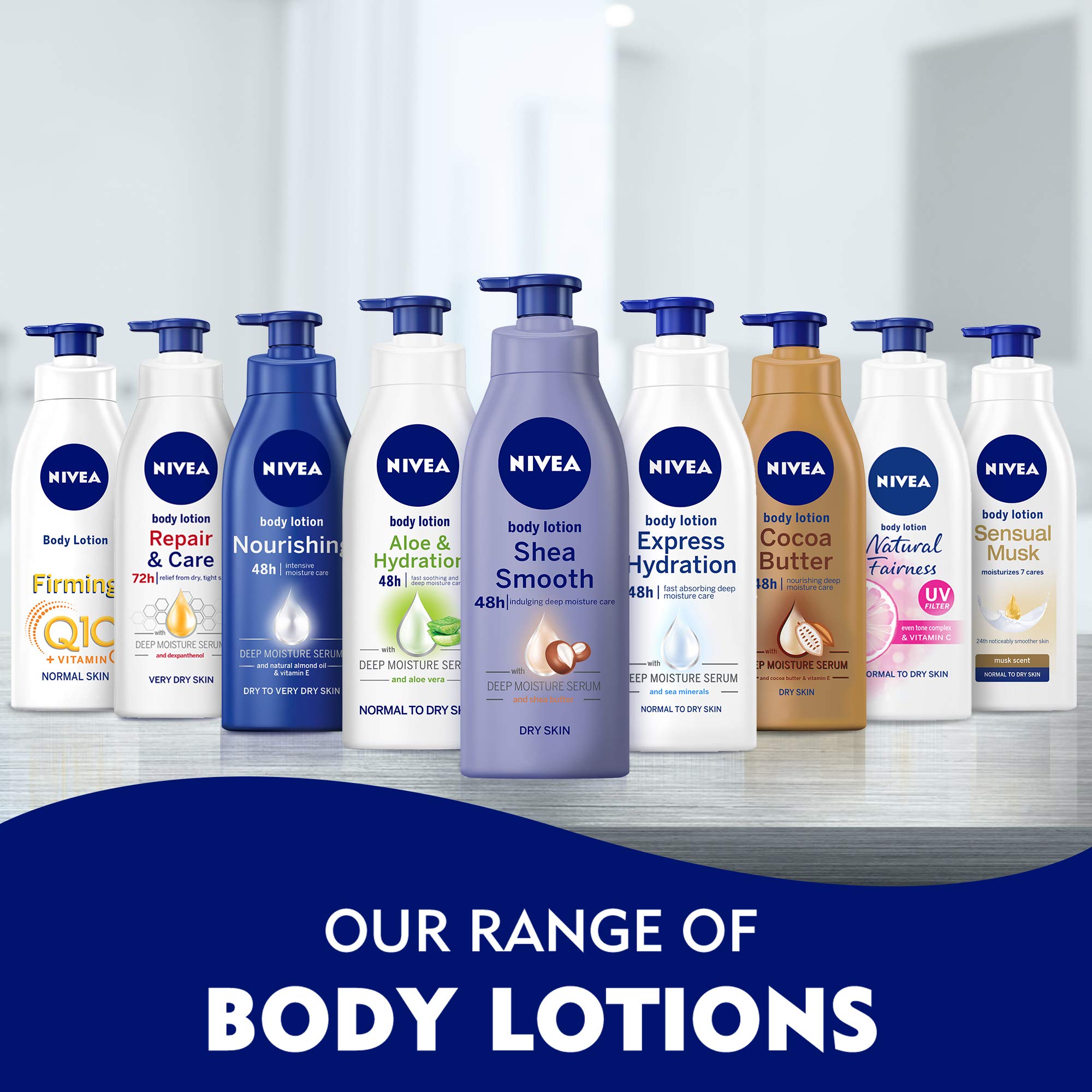 Foto 7 pulgar | Loción Corporal Nivea Express Hydration 250 Ml - Venta Internacional.
