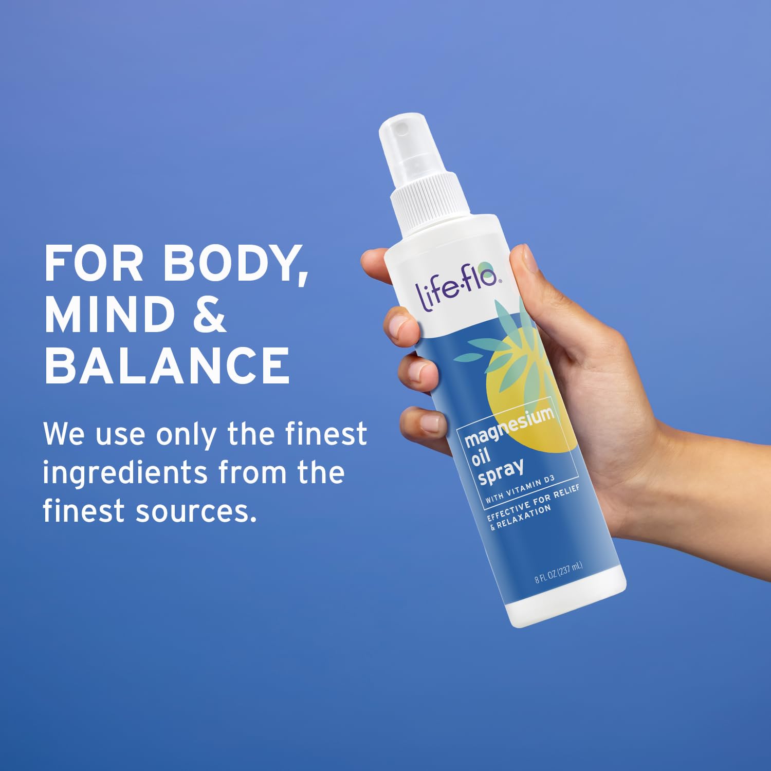 Foto 6 pulgar | Spray De Aceite De Magnesio Life-flo Con Vitamina D3 240 Ml, 60 Días - Venta Internacional.