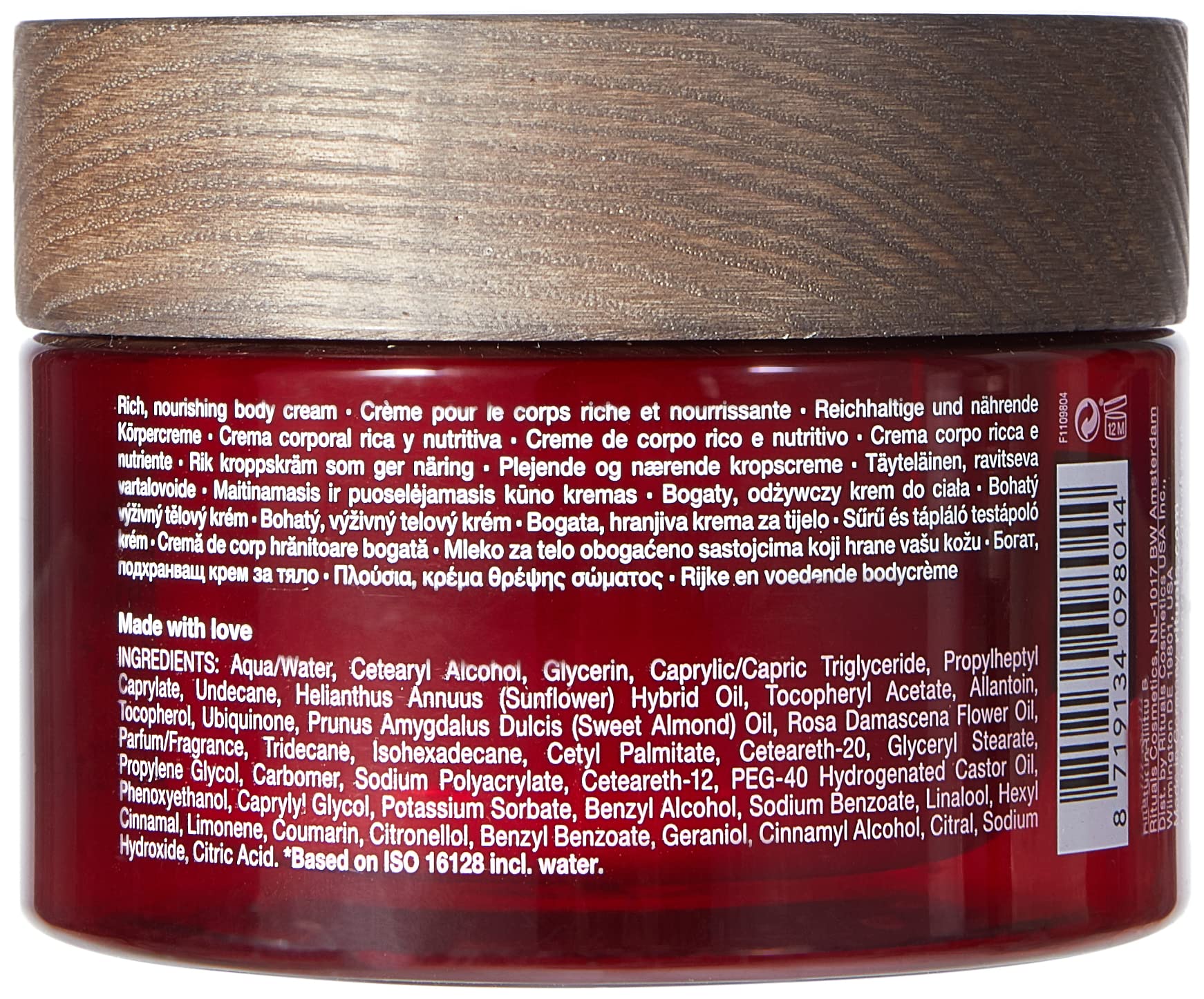 Foto 3 pulgar | Crema Corporal Rituals The Ritual Of Ayurveda 220ml Hidratante - Venta Internacional.